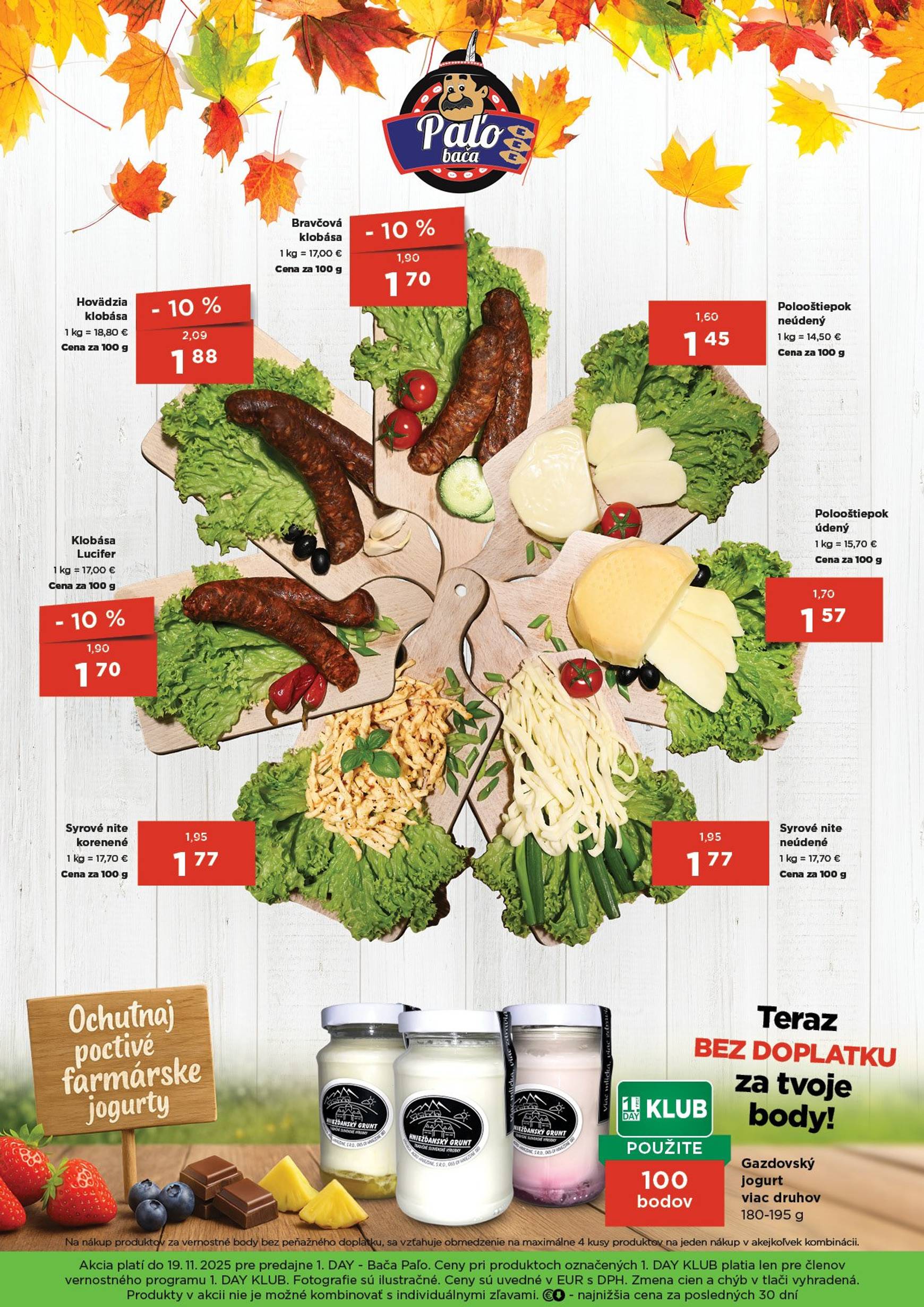 Page 4 of Aktuálny 1day leták platný od štvrtka 06.11 do 19.11