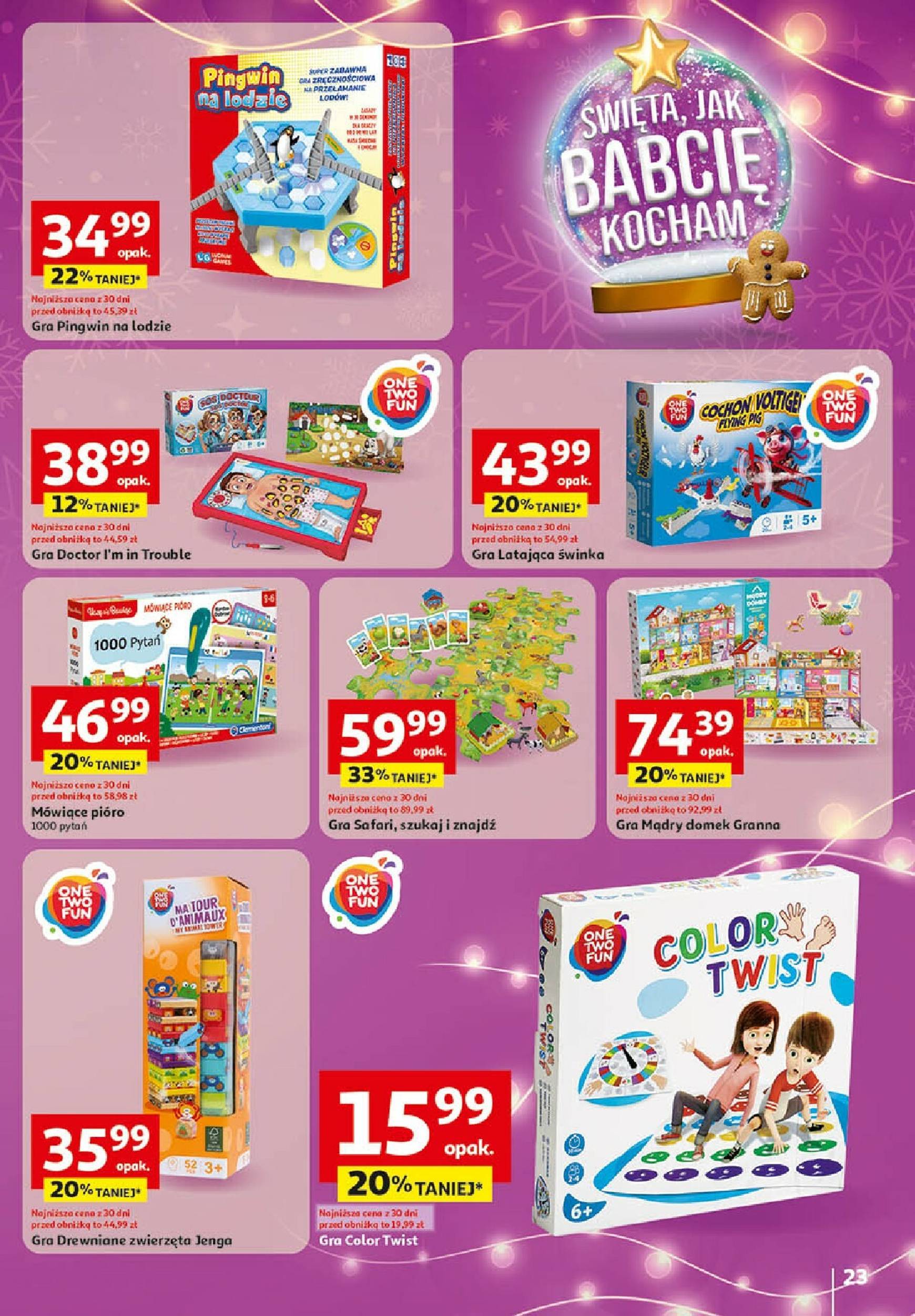 Page 23 of Aktuálny auchan-polsko leták platný od štvrtka 06.11 do 26.11