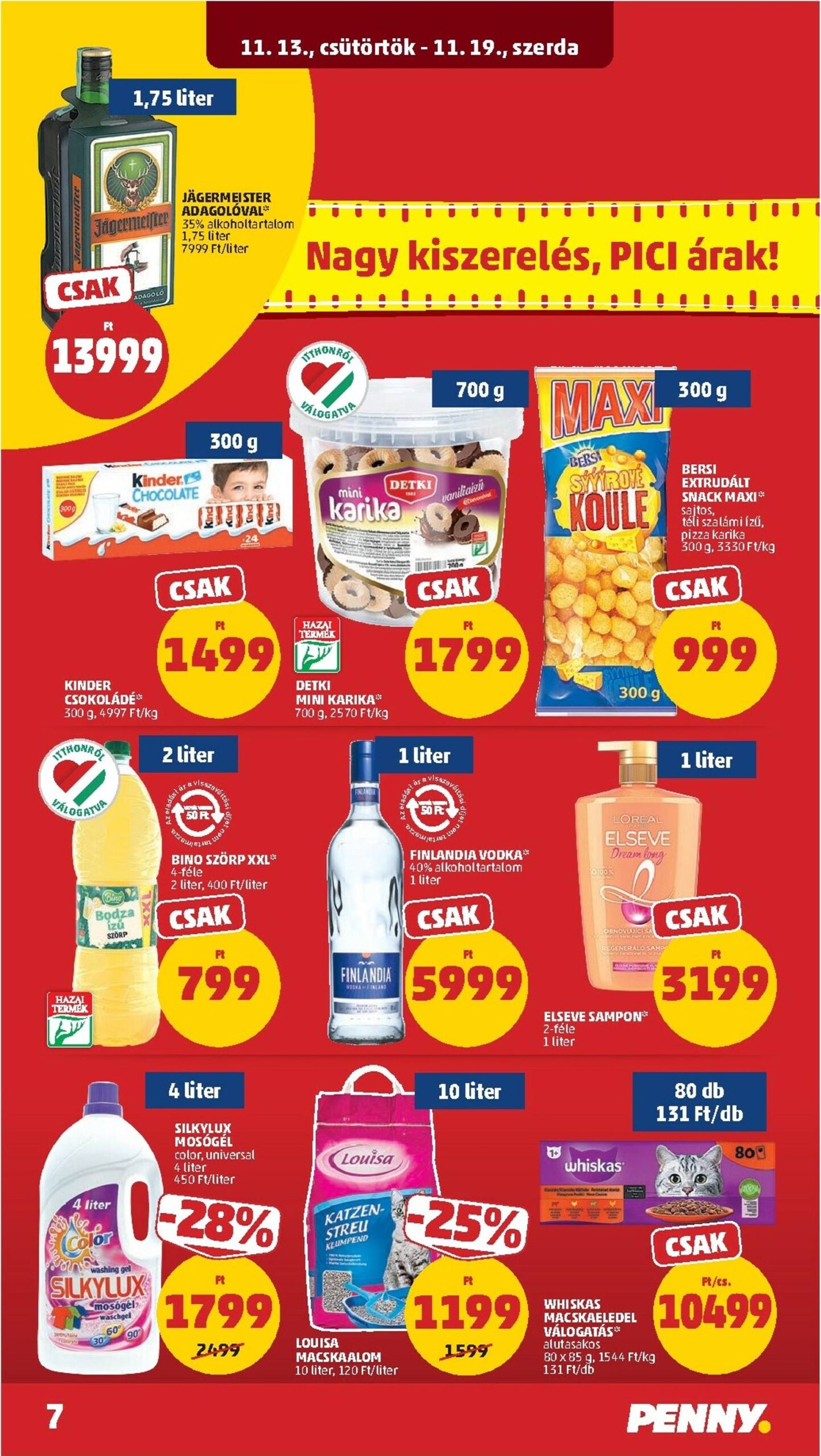 Page 9 of Aktuálny penny-madarsko leták platný od štvrtka 13.11 do 19.11