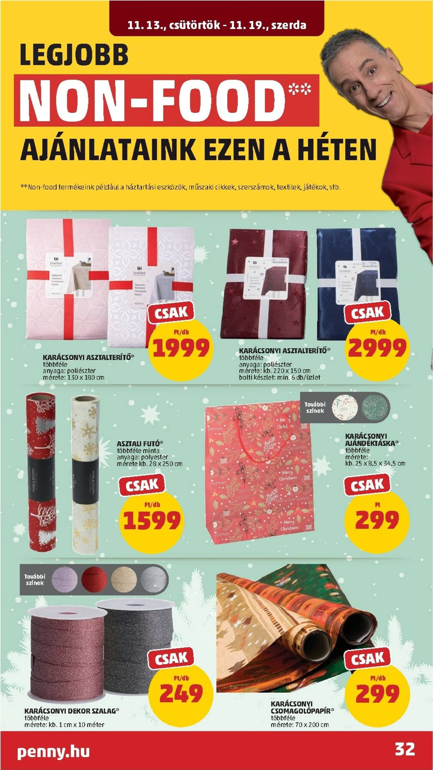 Page 36 of Aktuálny penny-madarsko leták platný od štvrtka 13.11 do 19.11