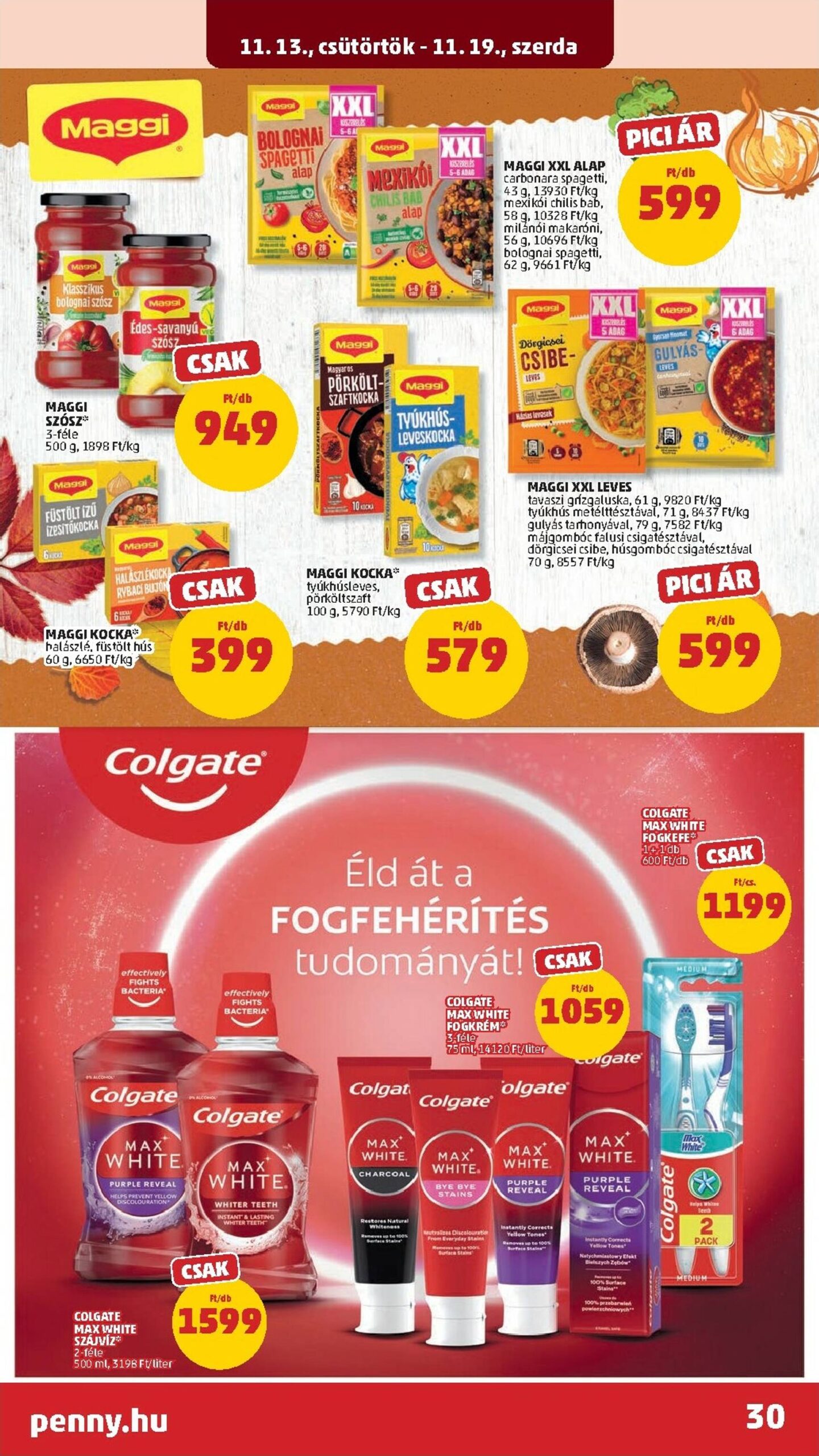 Page 34 of Aktuálny penny-madarsko leták platný od štvrtka 13.11 do 19.11