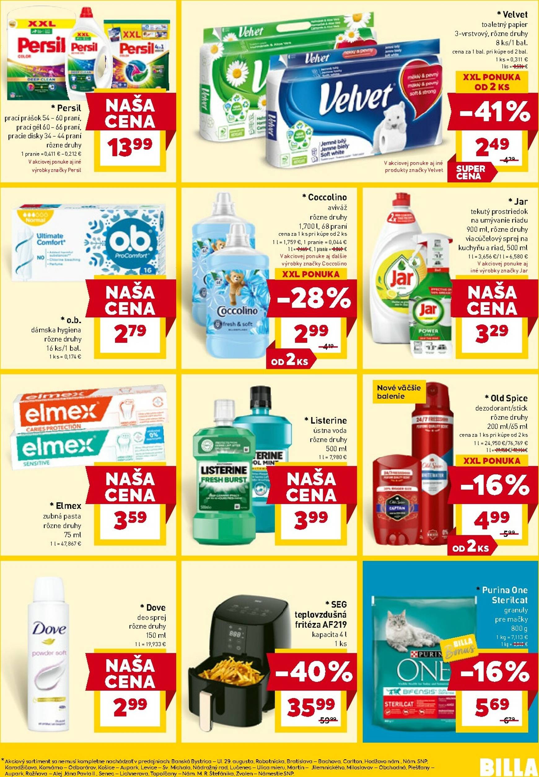 Page 19 of Aktuálny billa leták platný od stredy 05.11 do 11.11