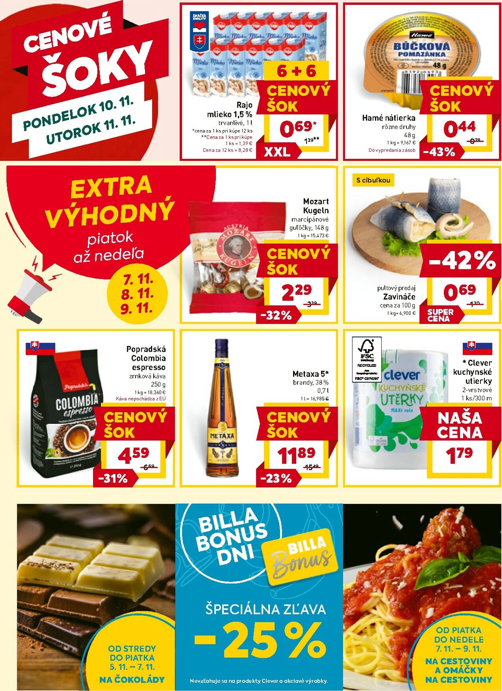 Page 20 of Aktuálny billa leták platný od stredy 05.11 do 11.11
