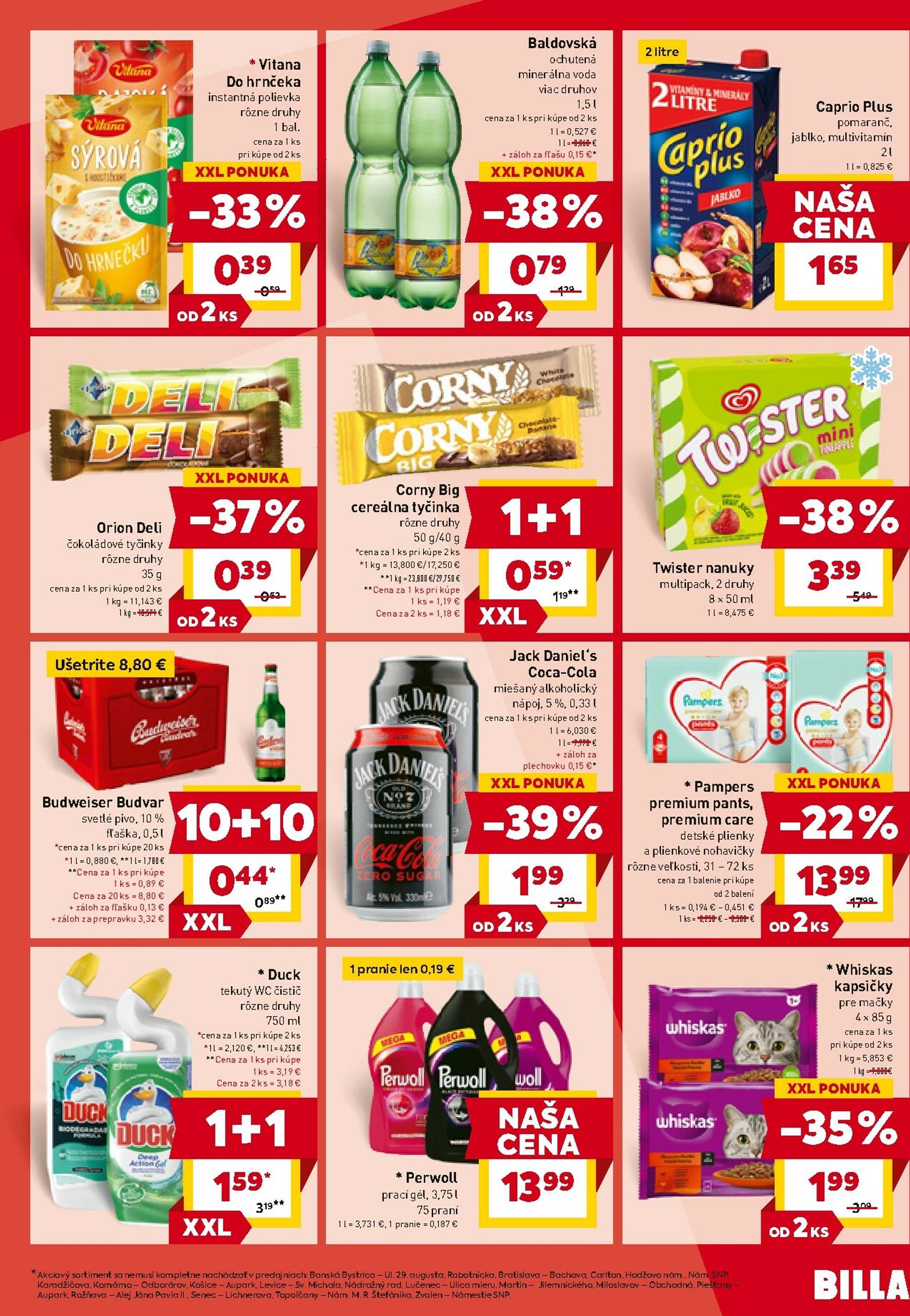 Page 9 of Aktuálny billa leták platný od stredy 05.11 do 11.11