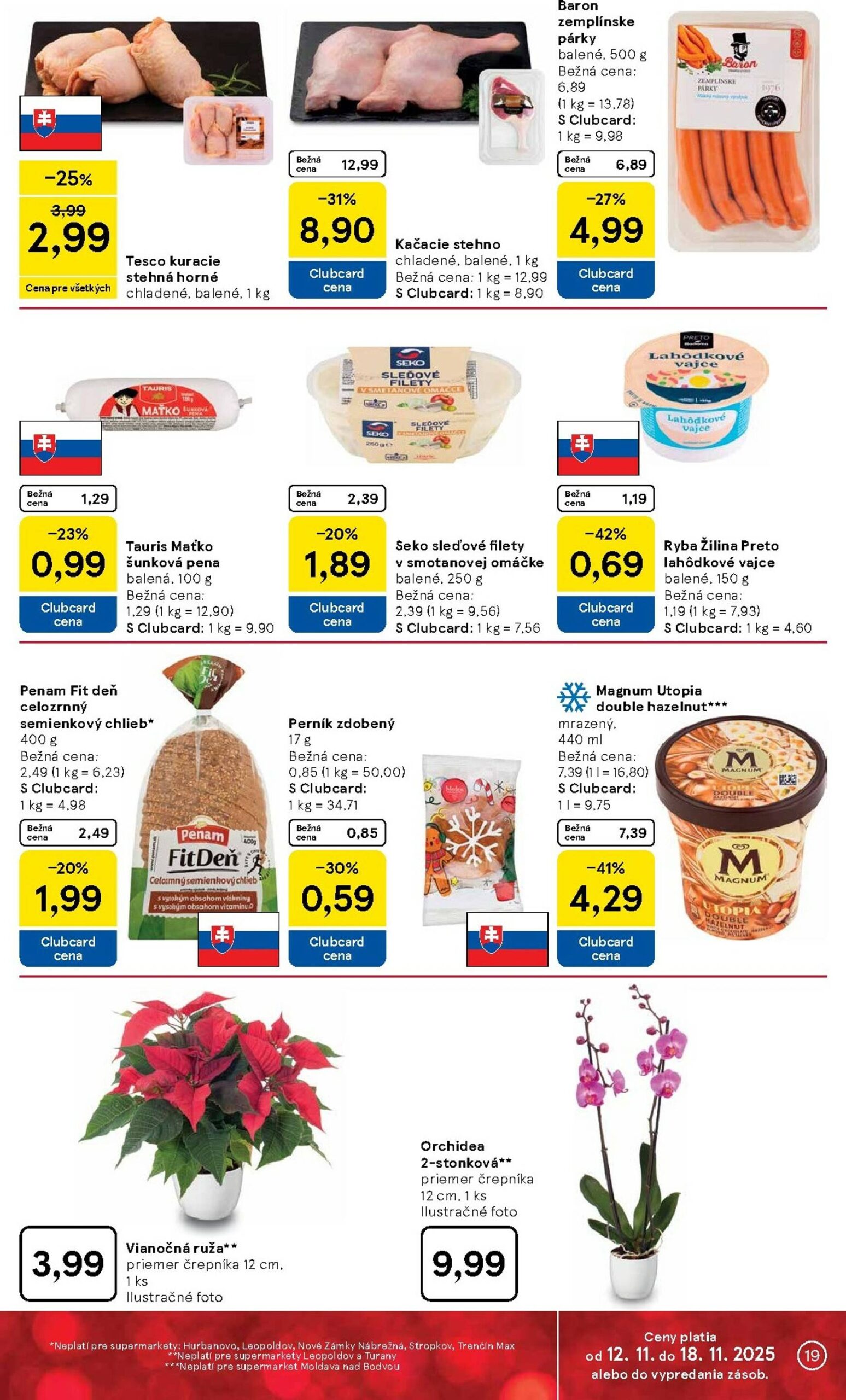 Page 19 of Aktuálny tesco leták platný od stredy 12.11 do 18.11