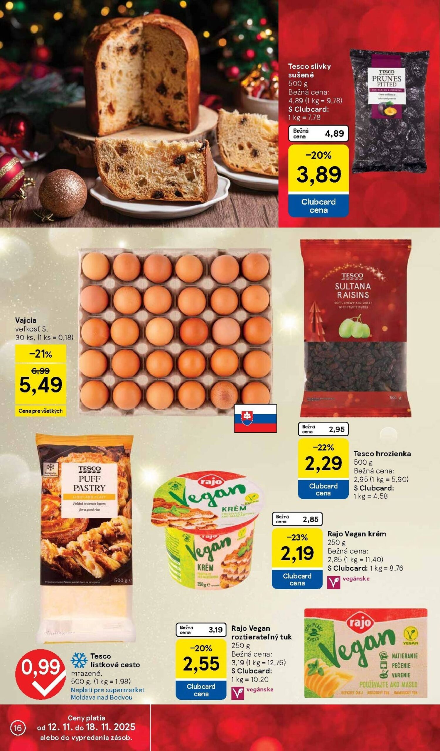Page 16 of Aktuálny tesco leták platný od stredy 12.11 do 18.11