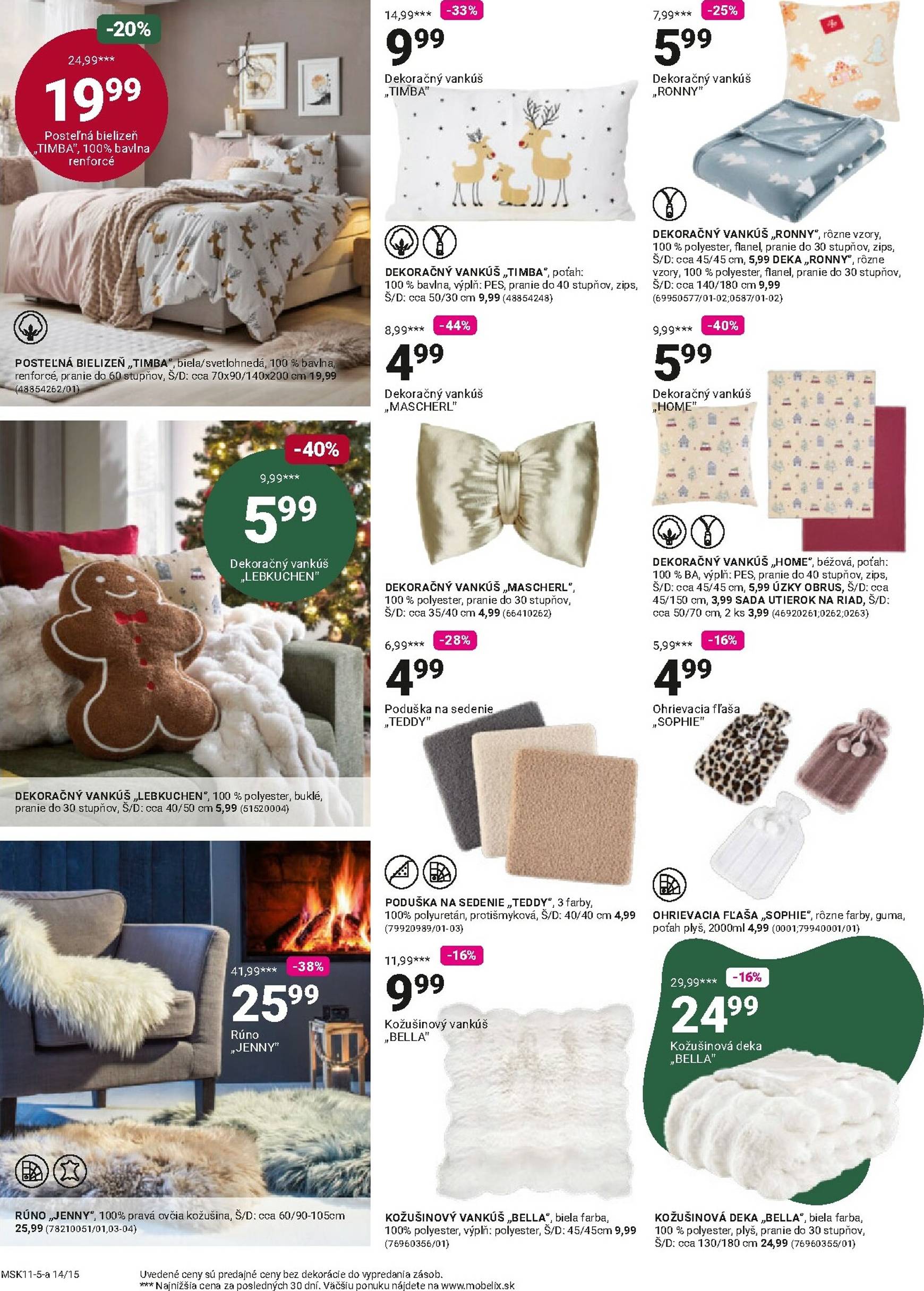 Page 14 of Aktuálny mobelix leták platný od pondelka 10.11 do 23.11