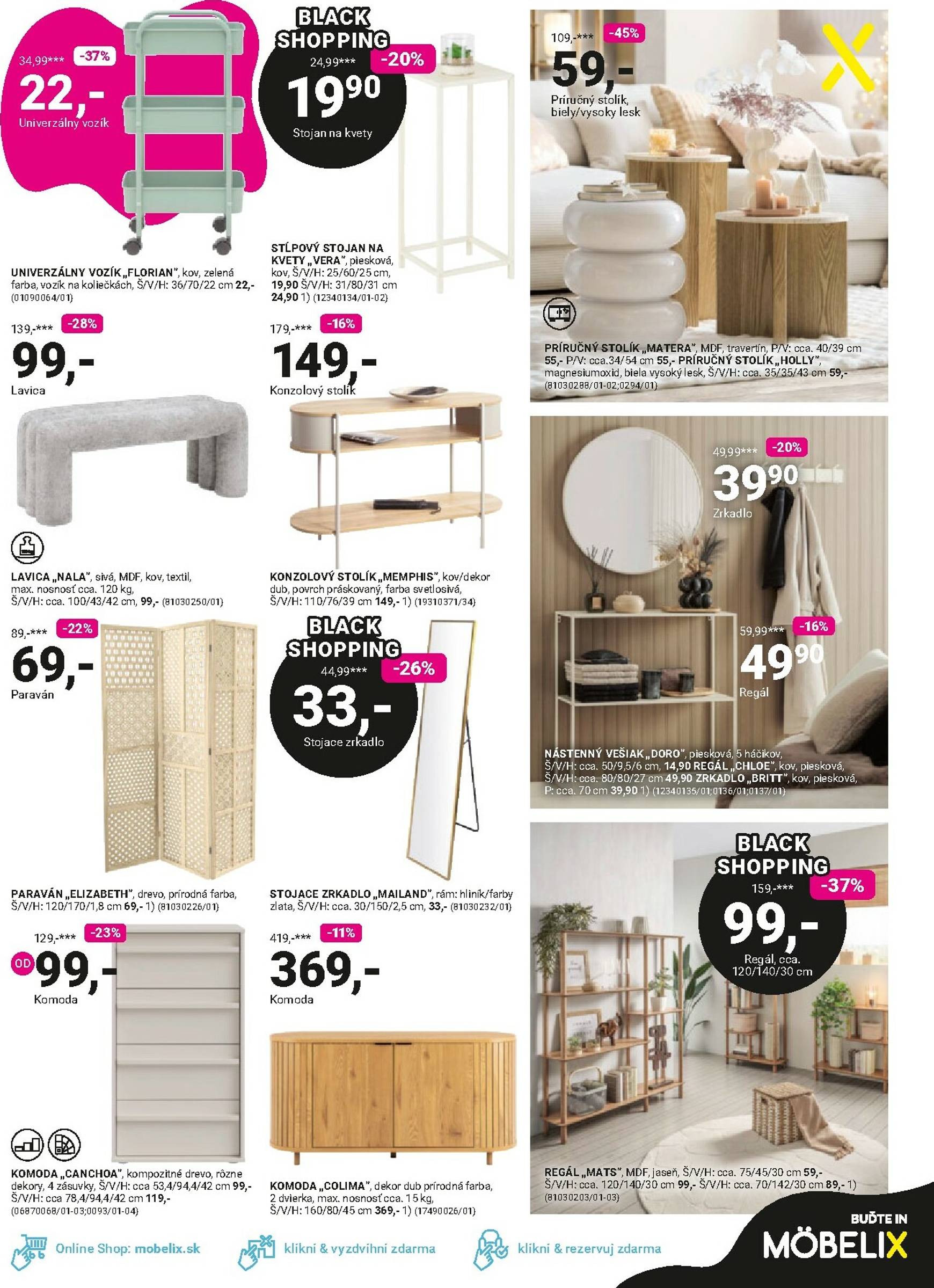 Page 9 of Aktuálny mobelix leták platný od pondelka 10.11 do 23.11