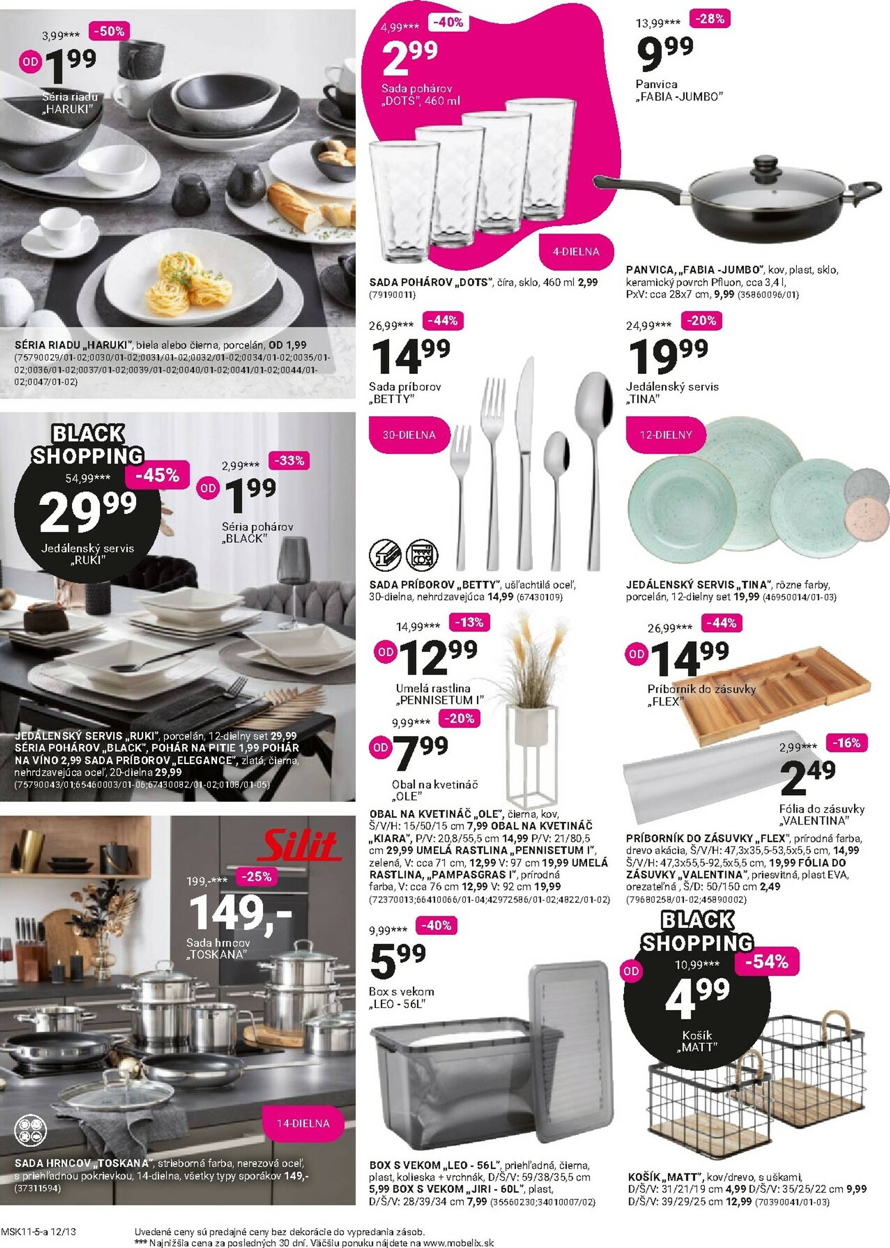 Page 12 of Aktuálny mobelix leták platný od pondelka 10.11 do 23.11