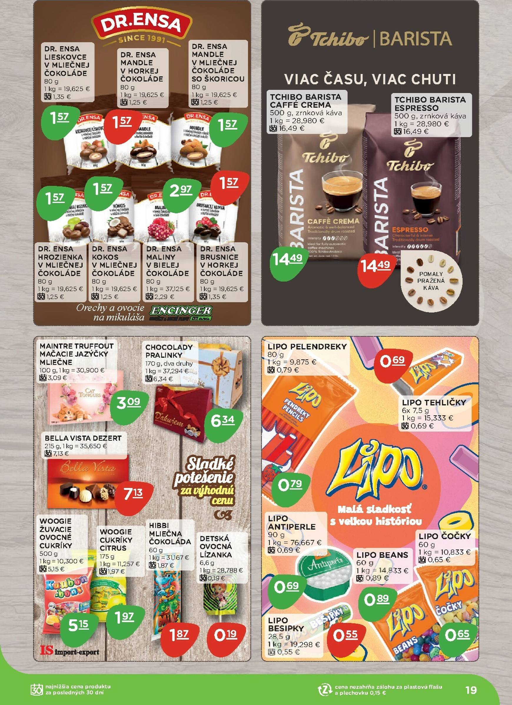Page 19 of Aktuálny terno leták platný od pondelka 10.11 do 07.12