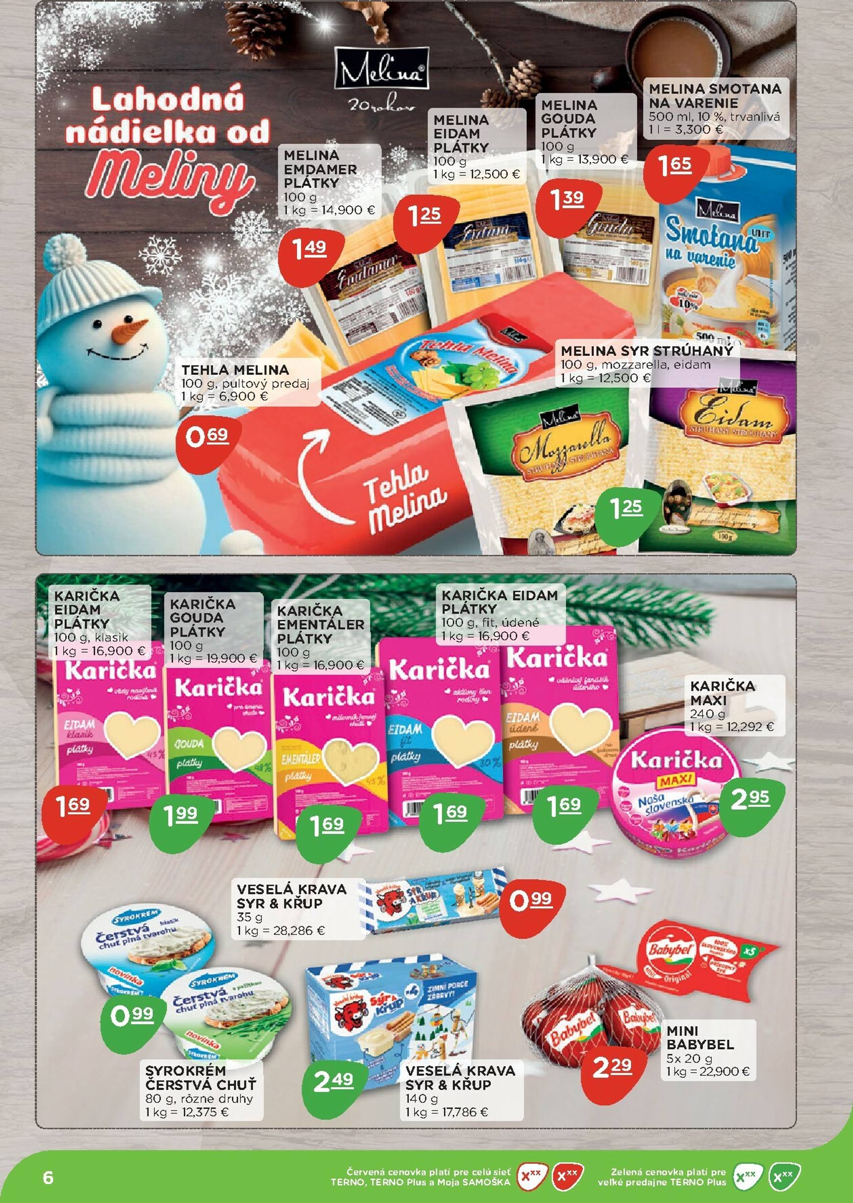 Page 6 of Aktuálny terno leták platný od pondelka 10.11 do 07.12