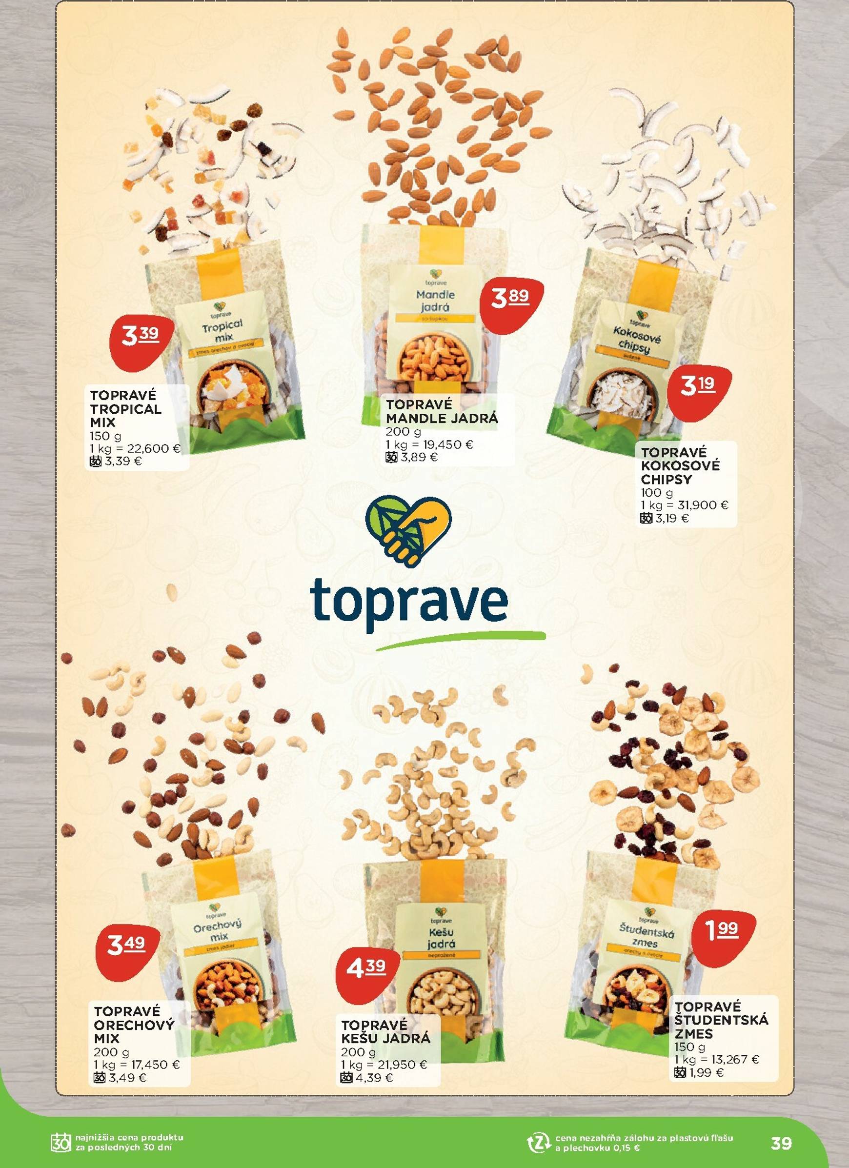 Page 39 of Aktuálny terno leták platný od pondelka 10.11 do 07.12