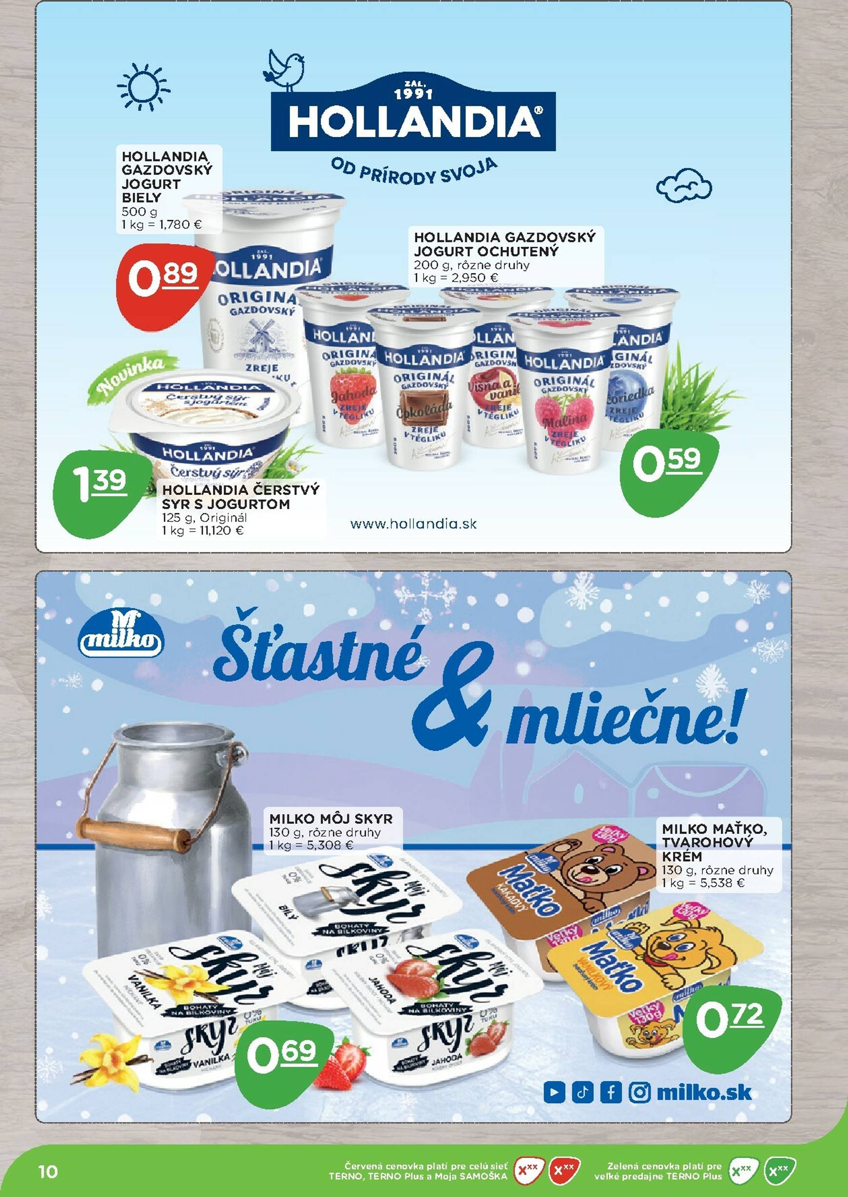 Page 10 of Aktuálny terno leták platný od pondelka 10.11 do 07.12