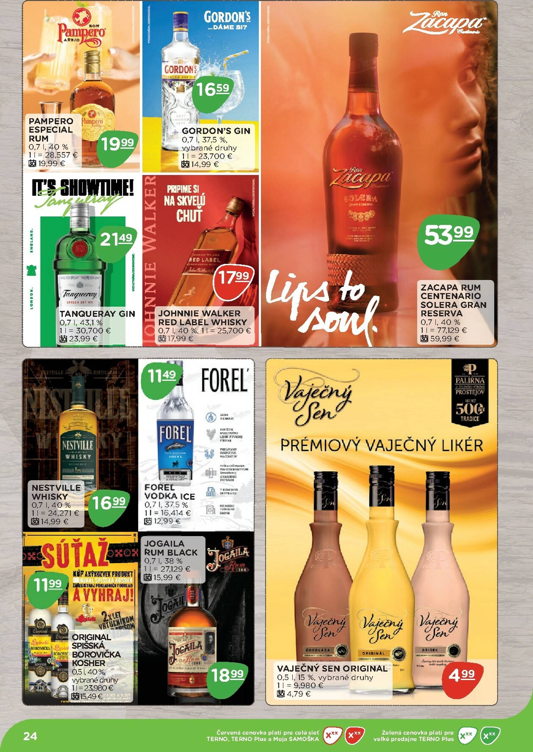 Page 24 of Aktuálny terno leták platný od pondelka 10.11 do 07.12