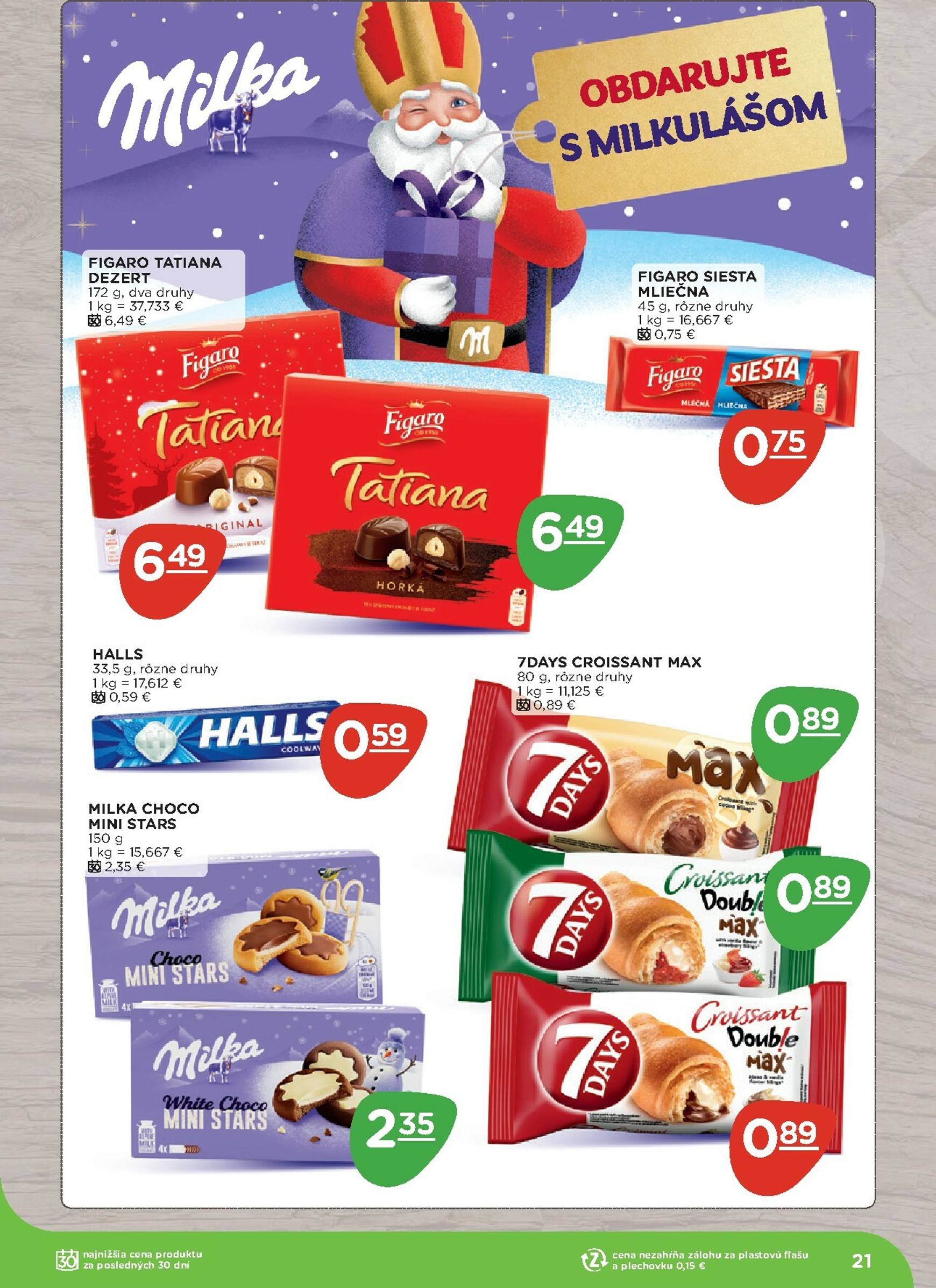 Page 21 of Aktuálny terno leták platný od pondelka 10.11 do 07.12