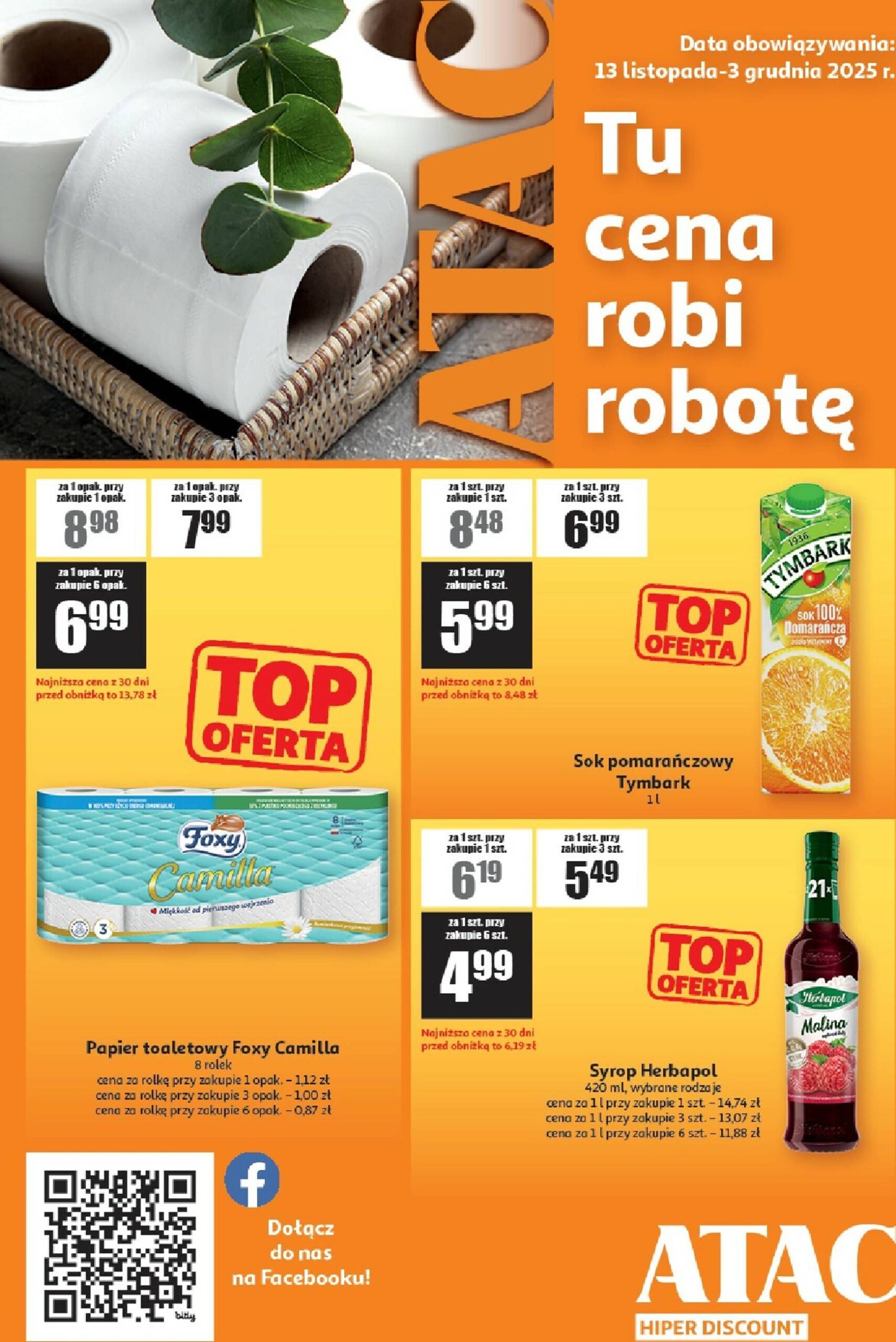 Page 1 of Aktuálny auchan-polsko leták platný od štvrtka 13.11 do 03.12