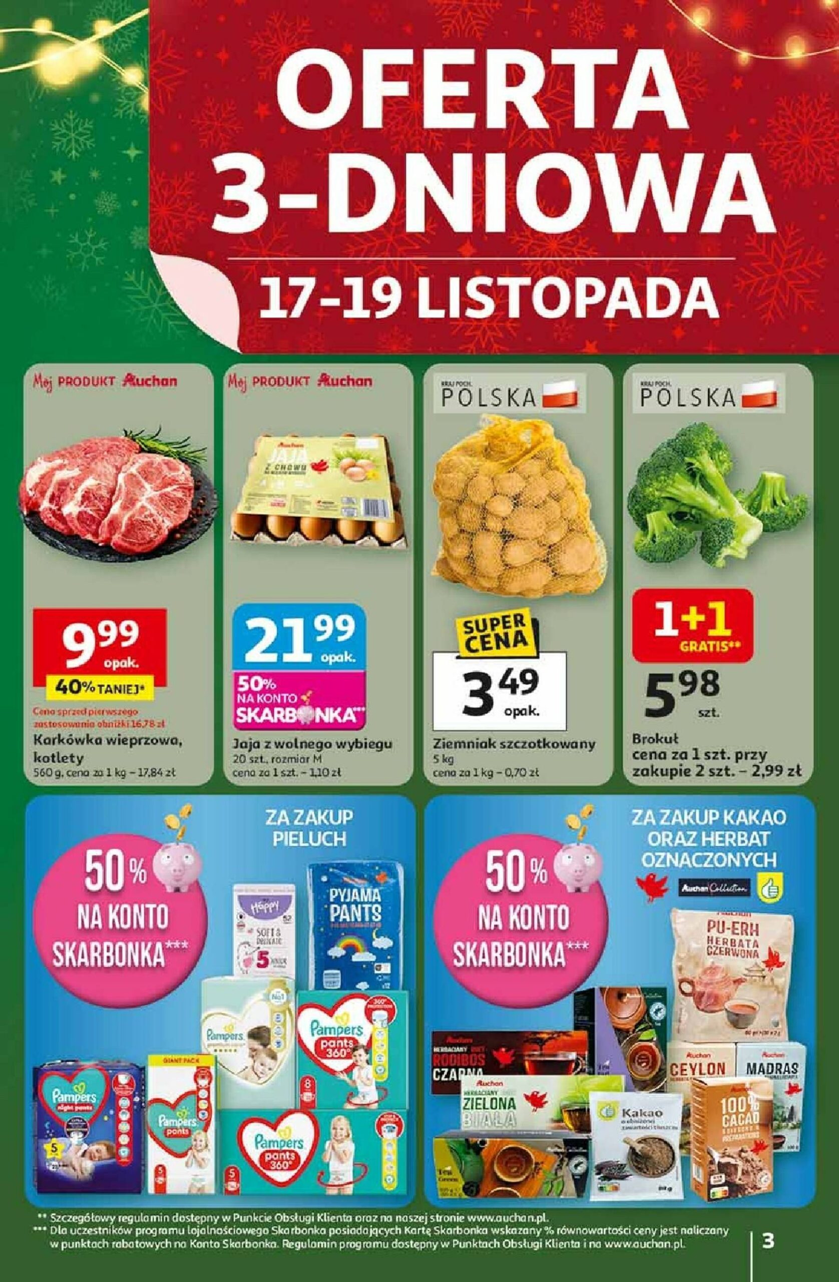 Page 3 of Aktuálny auchan-polsko leták platný od štvrtka 13.11 do 19.11