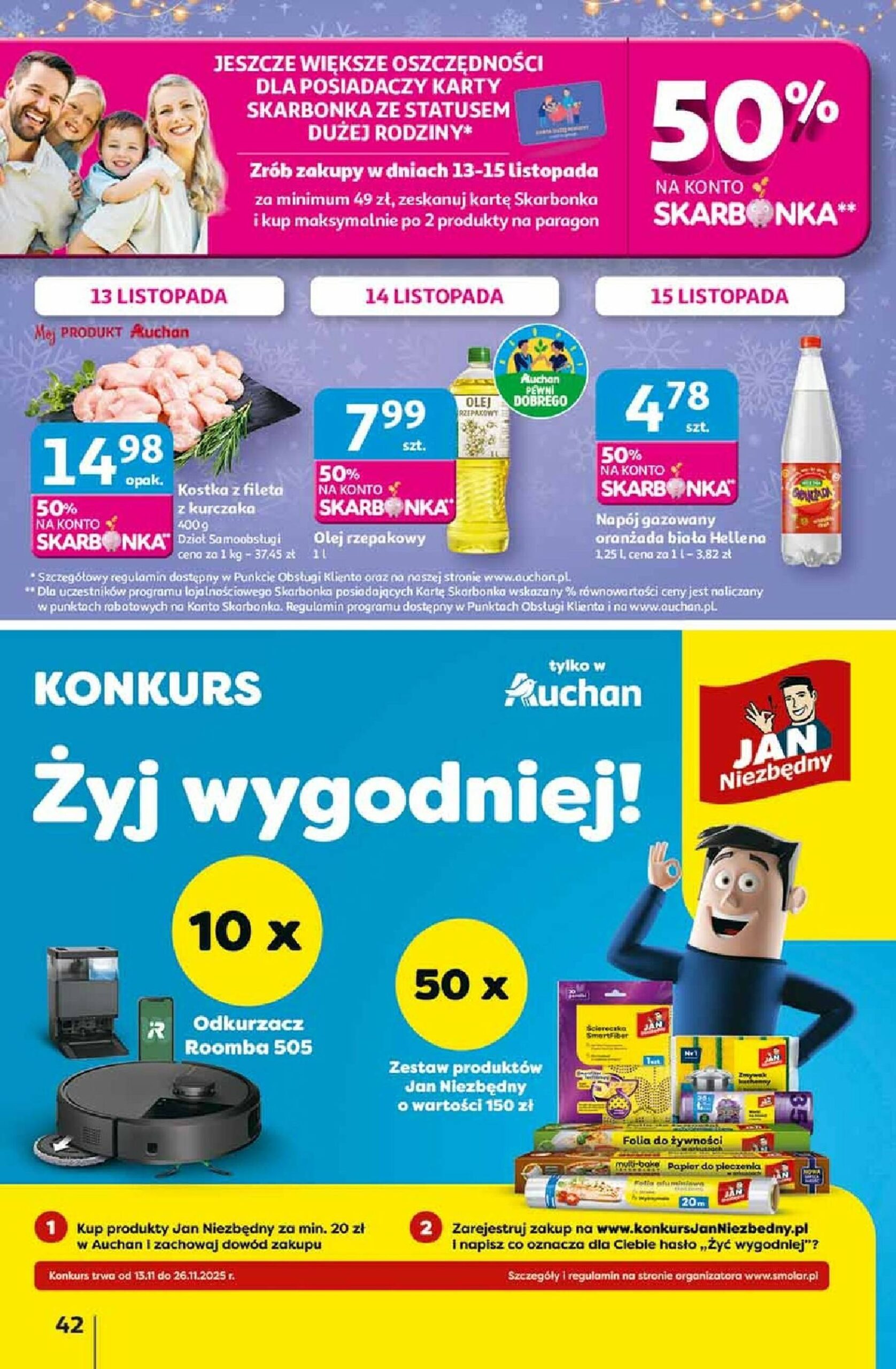 Page 42 of Aktuálny auchan-polsko leták platný od štvrtka 13.11 do 19.11