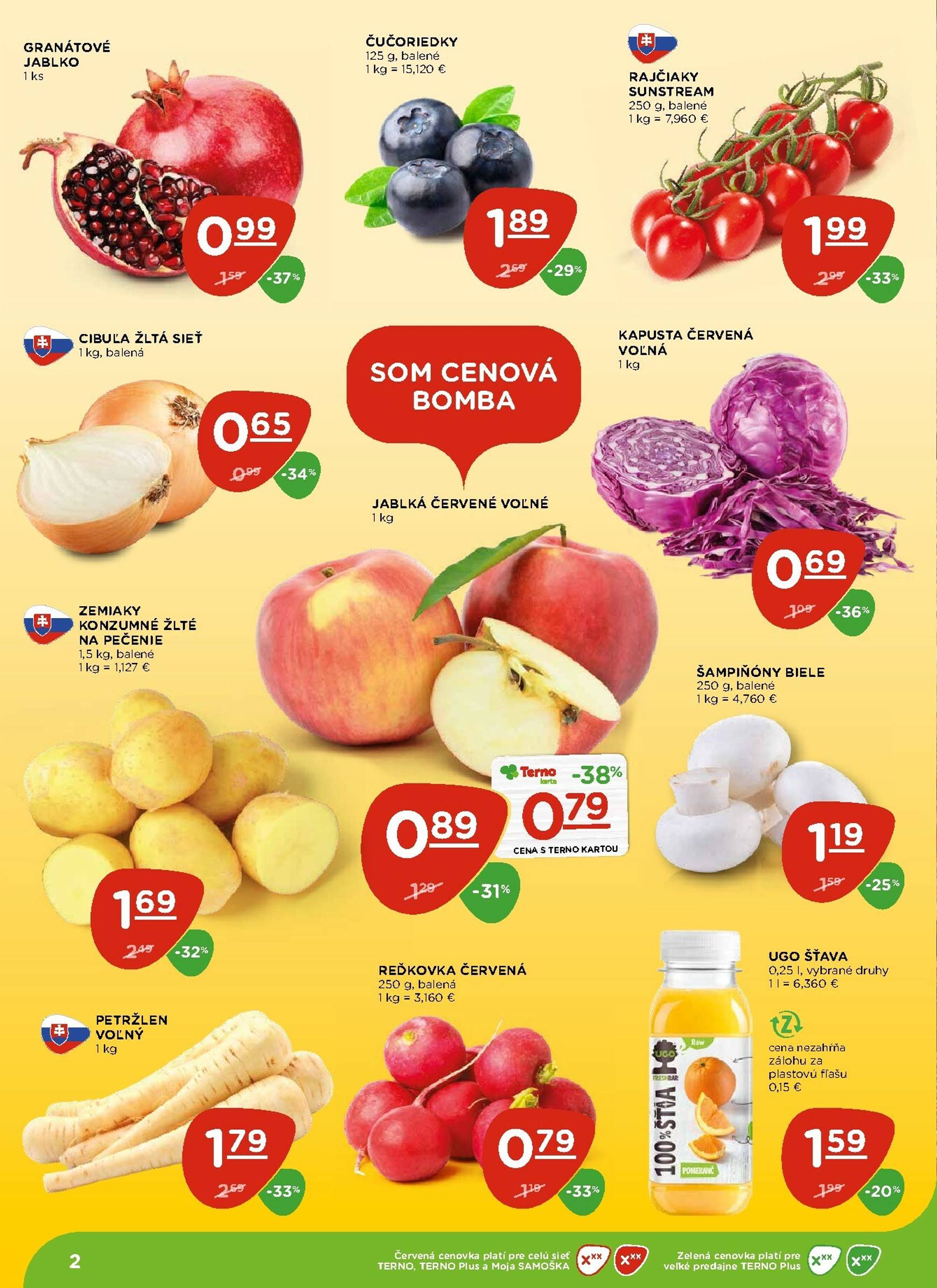 Page 2 of Aktuálny terno leták platný od štvrtka 13.11 do 19.11