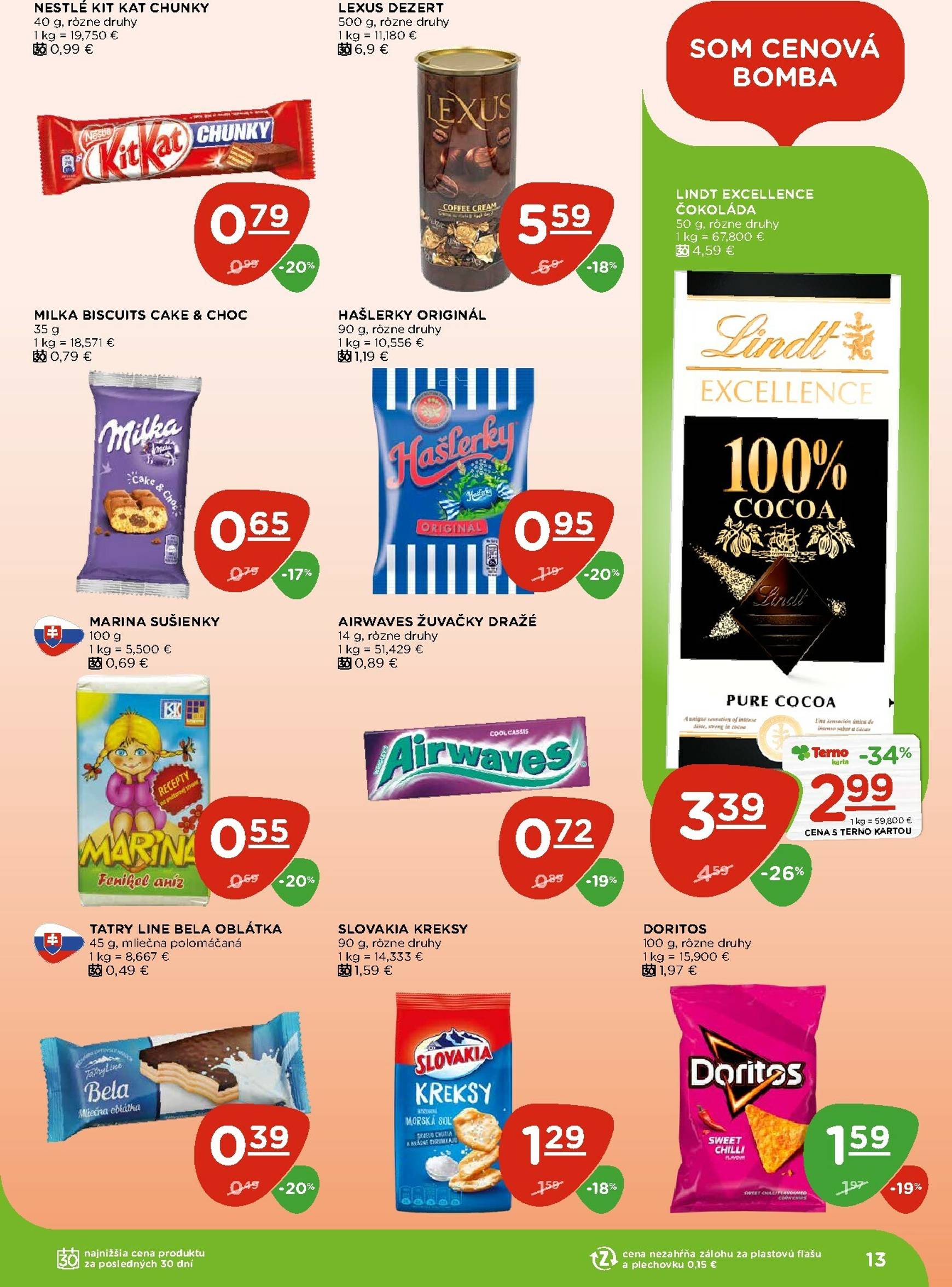 Page 13 of Aktuálny terno leták platný od štvrtka 13.11 do 19.11