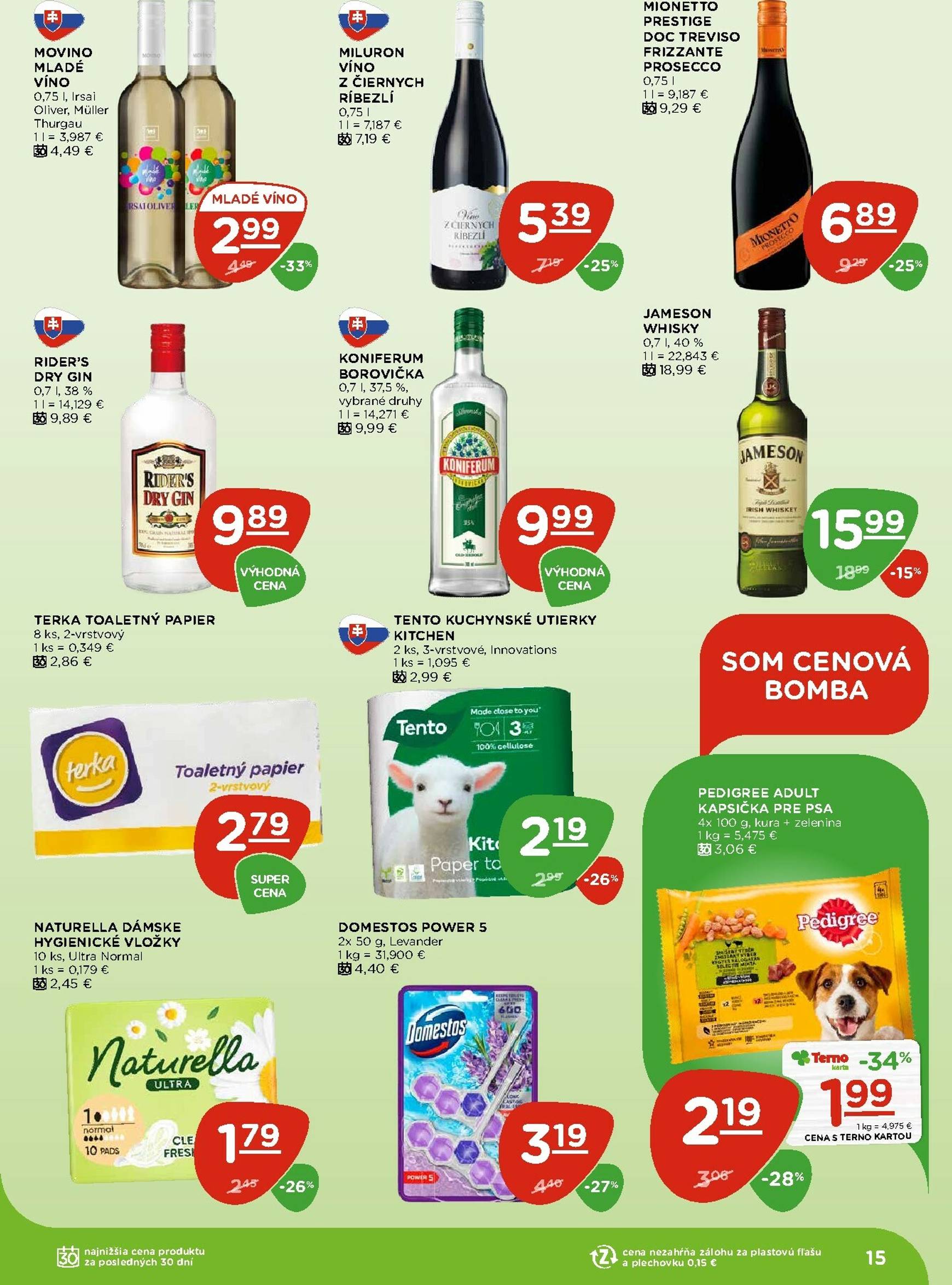 Page 15 of Aktuálny terno leták platný od štvrtka 13.11 do 19.11