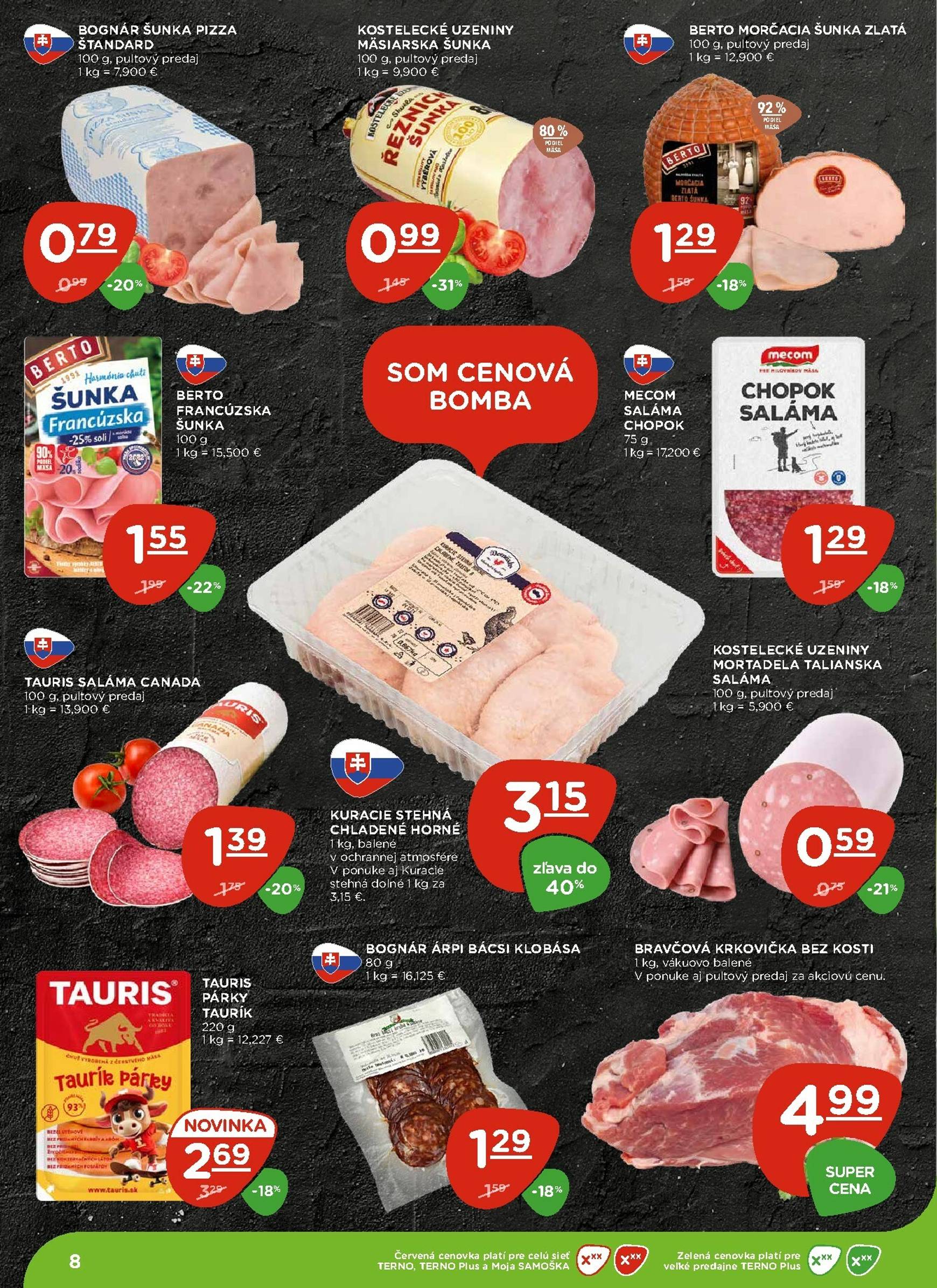 Page 8 of Aktuálny terno leták platný od štvrtka 13.11 do 19.11