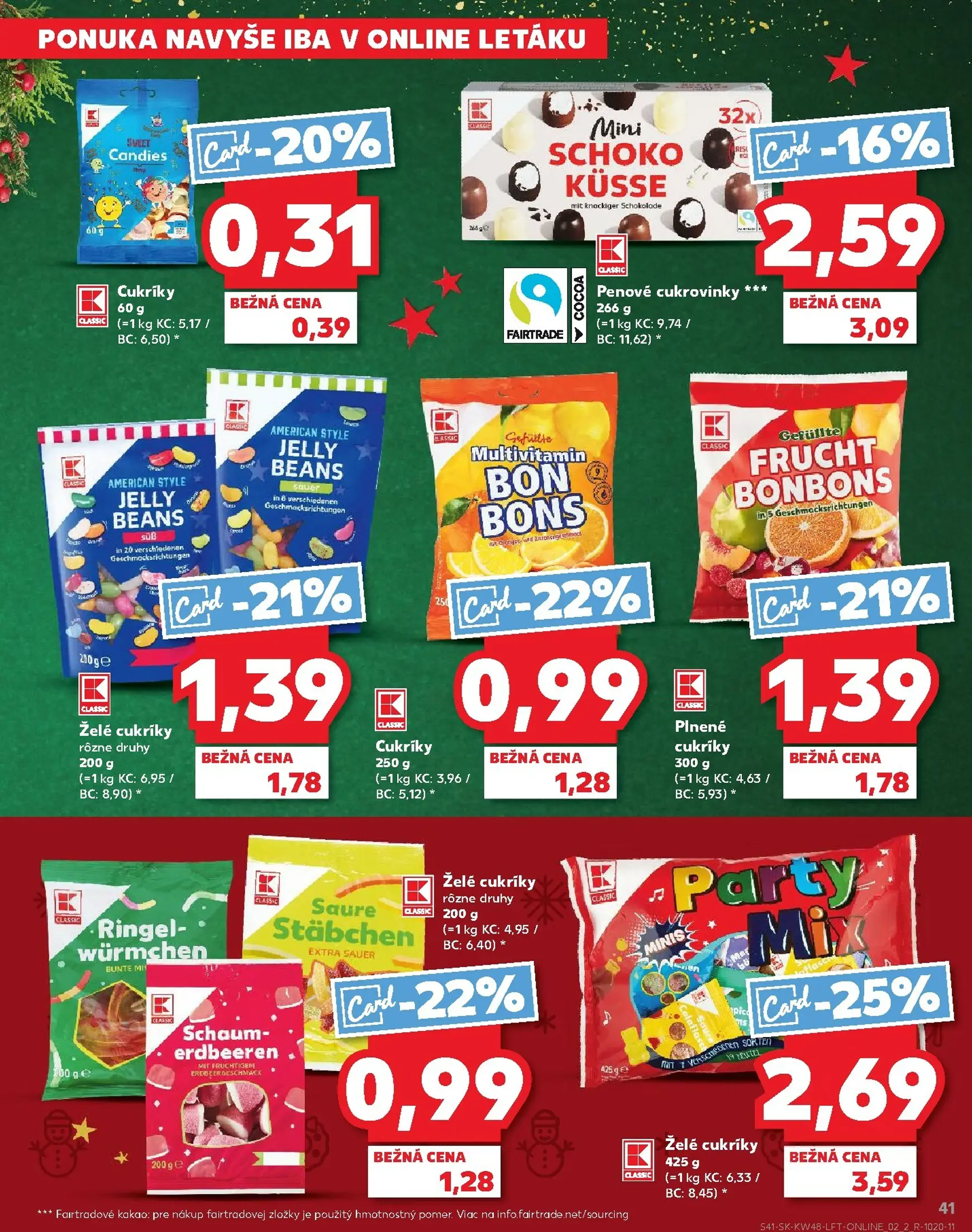Page 41 of Aktuálny kaufland leták platný od štvrtka 27.11 do 03.12