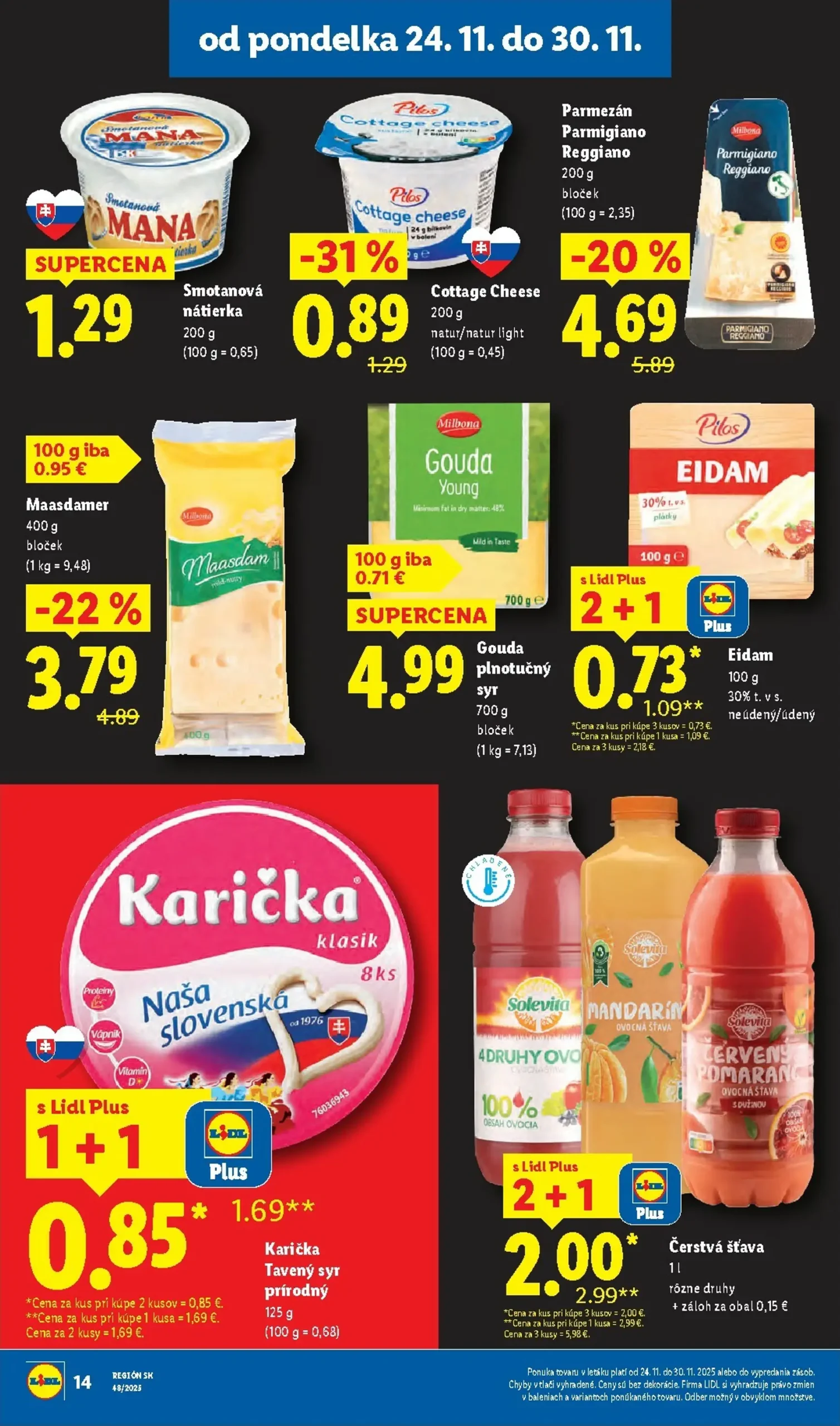 Page 16 of Aktuálny lidl leták platný od pondelka 24.11 do 30.11