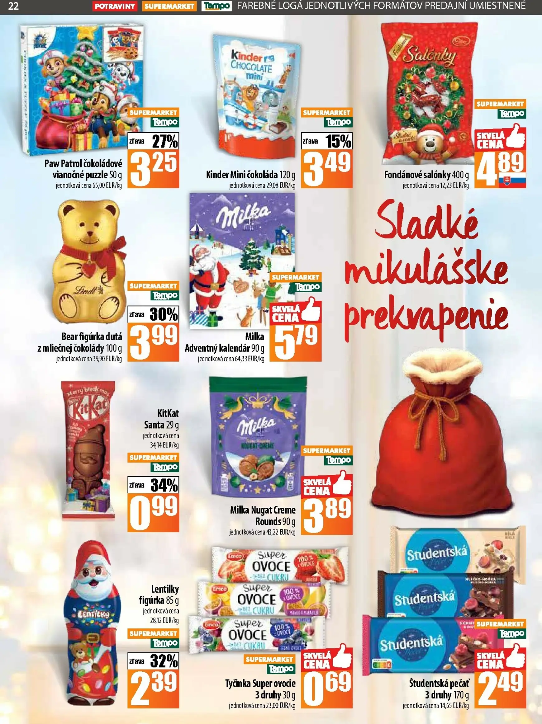 Page 22 of Aktuálny coop-jednota leták platný od štvrtka 27.11 do 03.12
