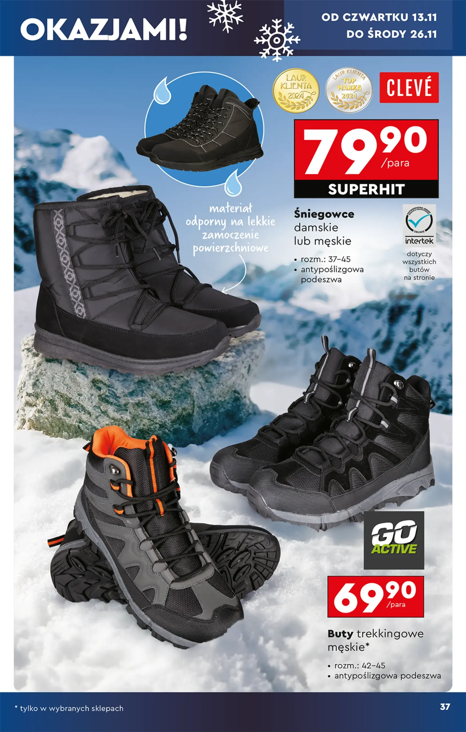 Page 39 of Aktuálny biedronka leták platný od soboty 08.11 do 01.12