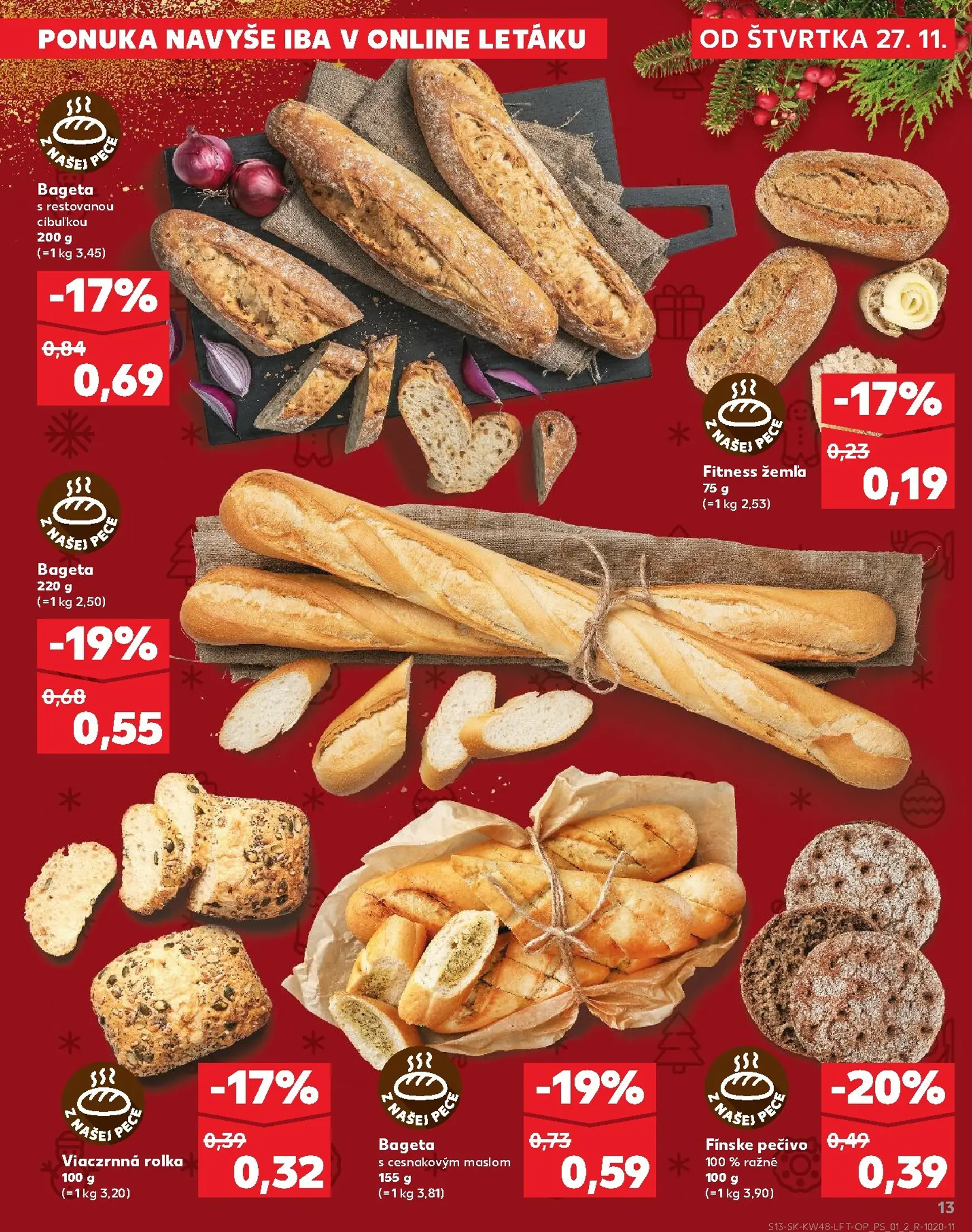 Page 13 of Aktuálny kaufland leták platný od štvrtka 27.11 do 03.12