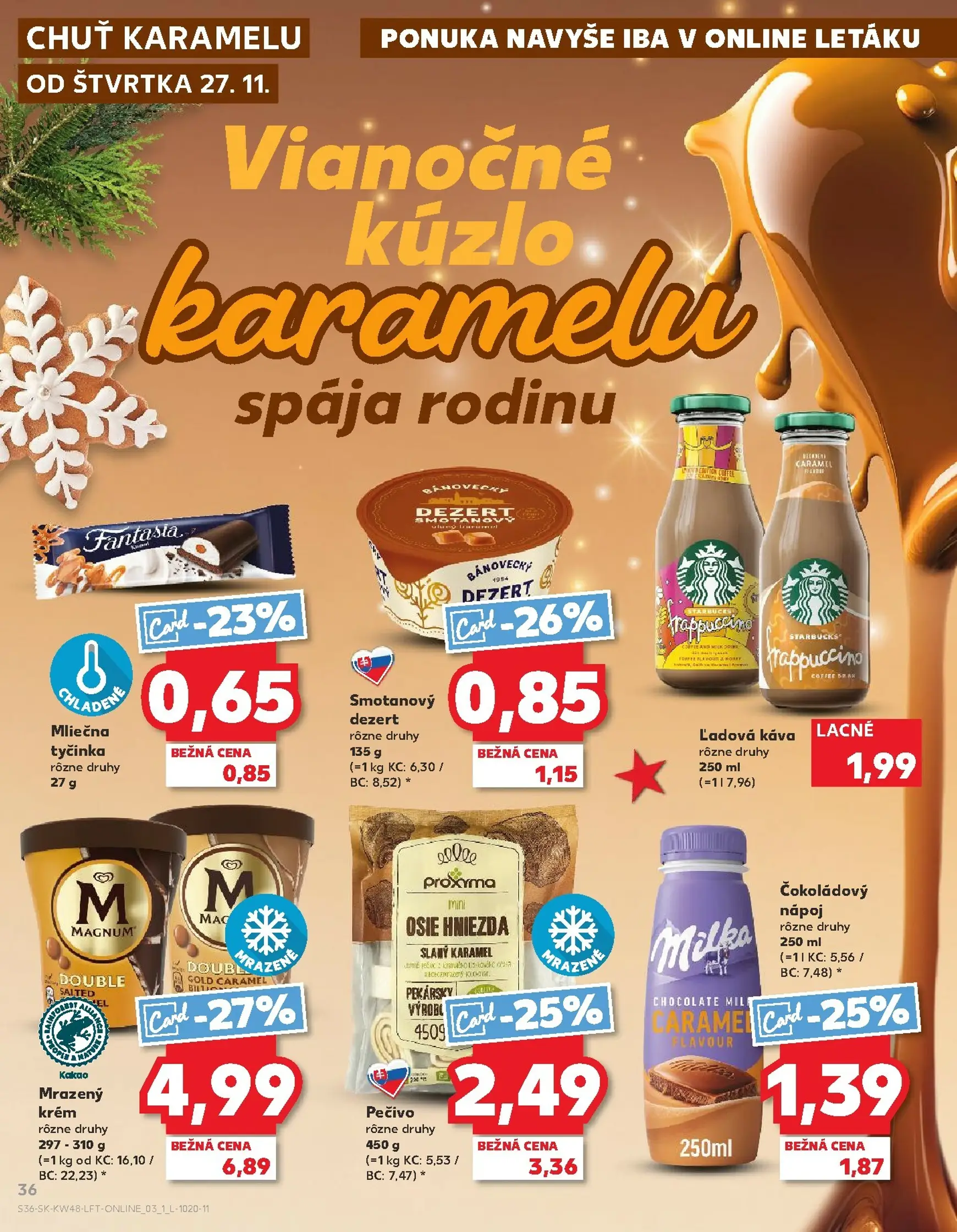 Page 36 of Aktuálny kaufland leták platný od štvrtka 27.11 do 03.12
