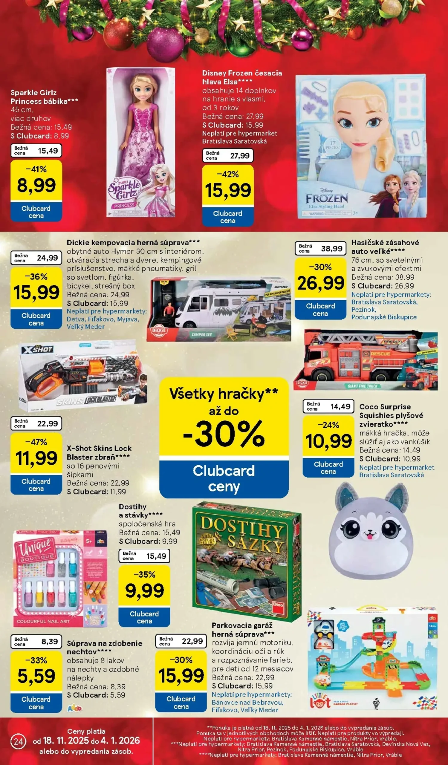 Page 24 of Aktuálny tesco leták platný od stredy 26.11 do 02.12