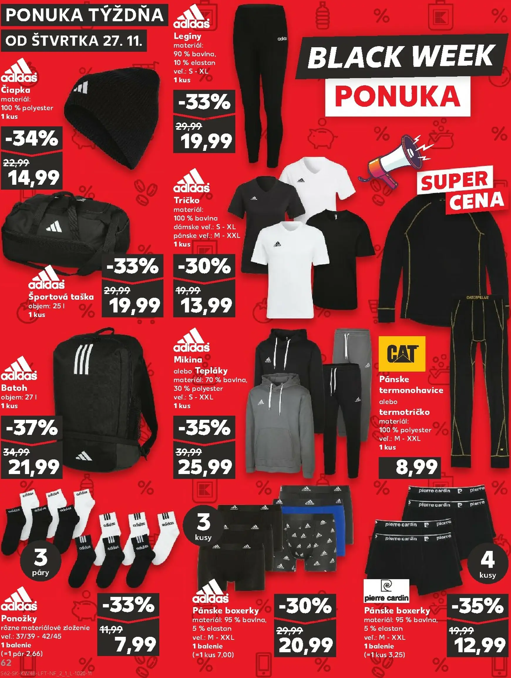 Page 62 of Aktuálny kaufland leták platný od štvrtka 27.11 do 03.12