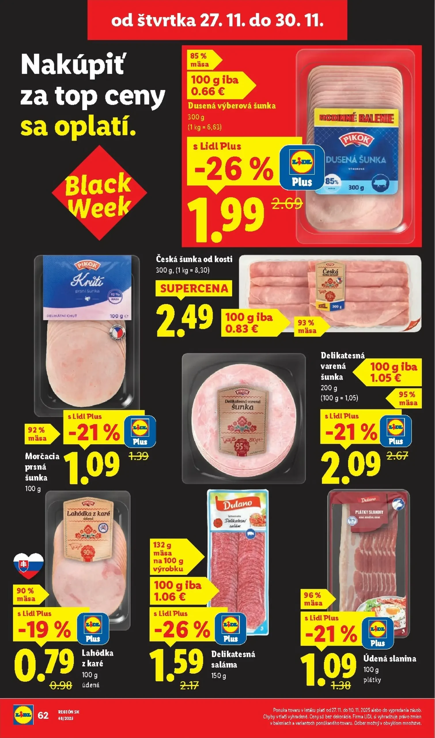 Page 62 of Aktuálny lidl leták platný od pondelka 24.11 do 30.11