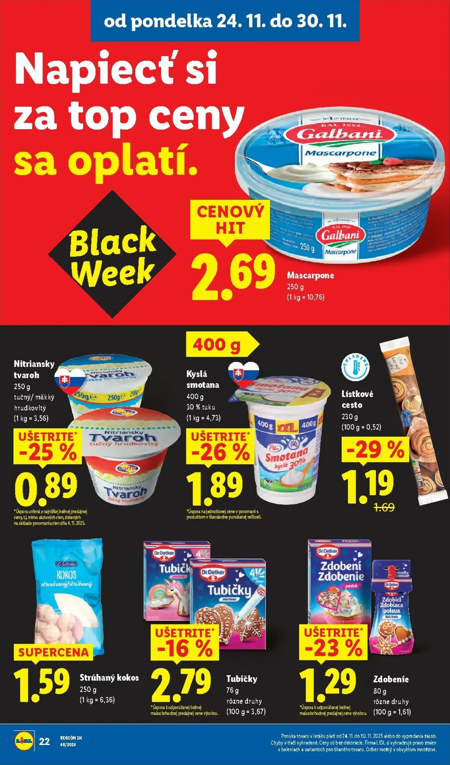 Page 24 of Aktuálny lidl leták platný od pondelka 24.11 do 30.11