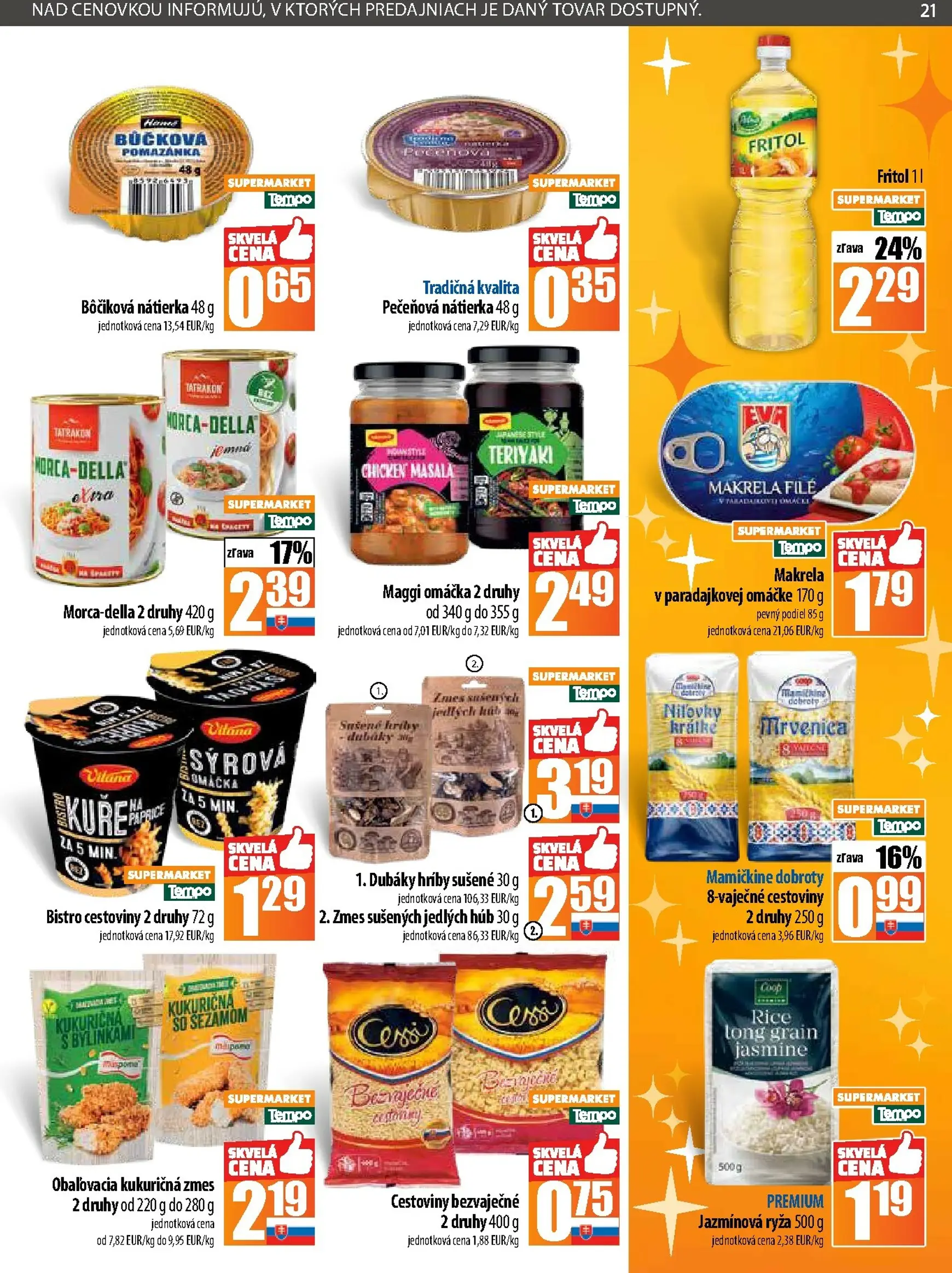 Page 21 of Aktuálny coop-jednota leták platný od štvrtka 27.11 do 03.12