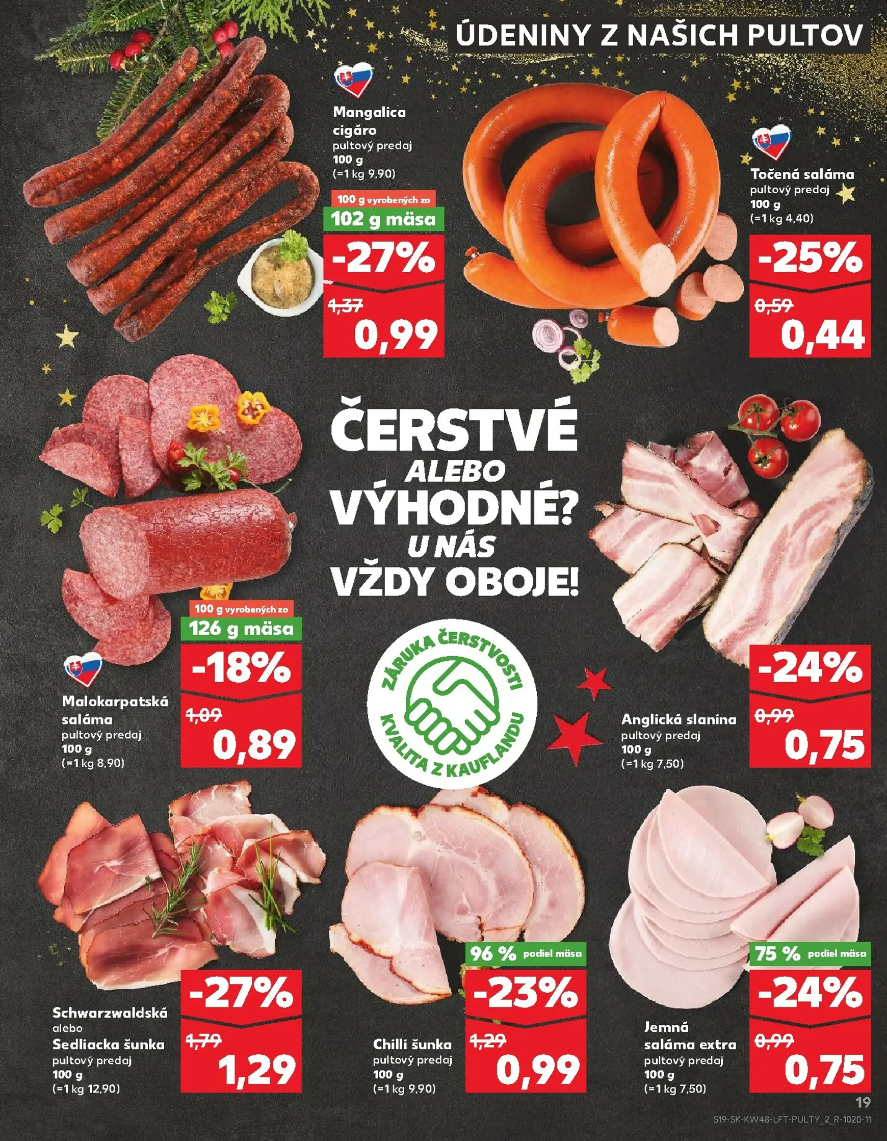 Page 19 of Aktuálny kaufland leták platný od štvrtka 27.11 do 03.12