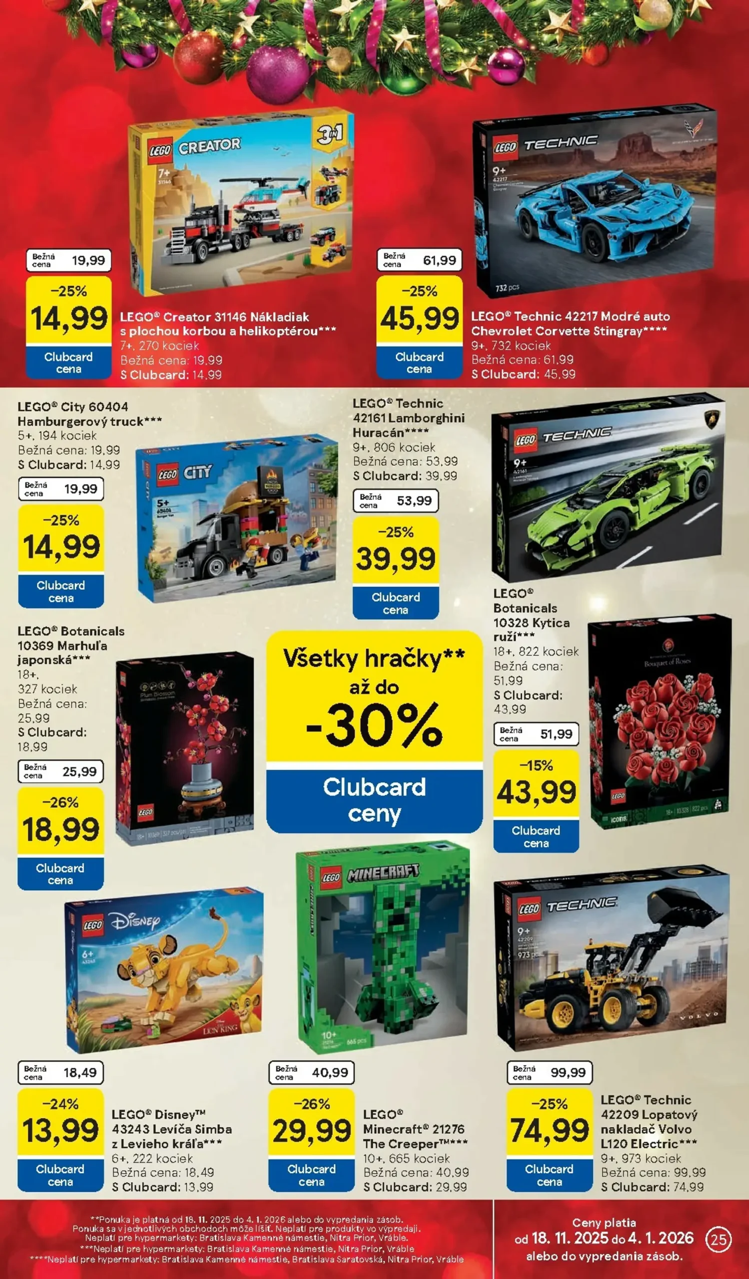 Page 25 of Aktuálny tesco leták platný od stredy 26.11 do 02.12