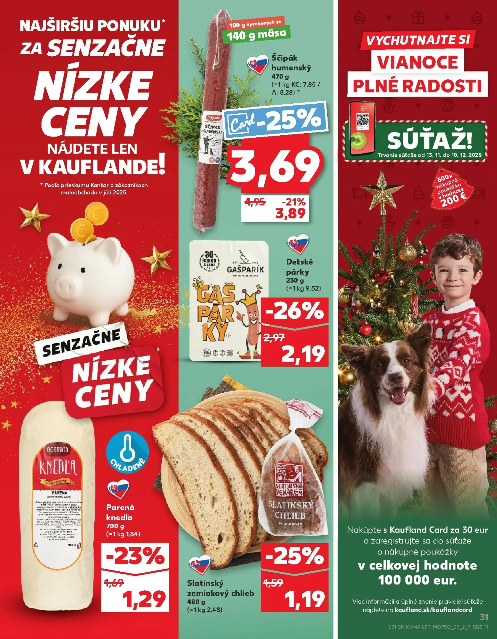 Page 31 of Aktuálny kaufland leták platný od štvrtka 27.11 do 03.12