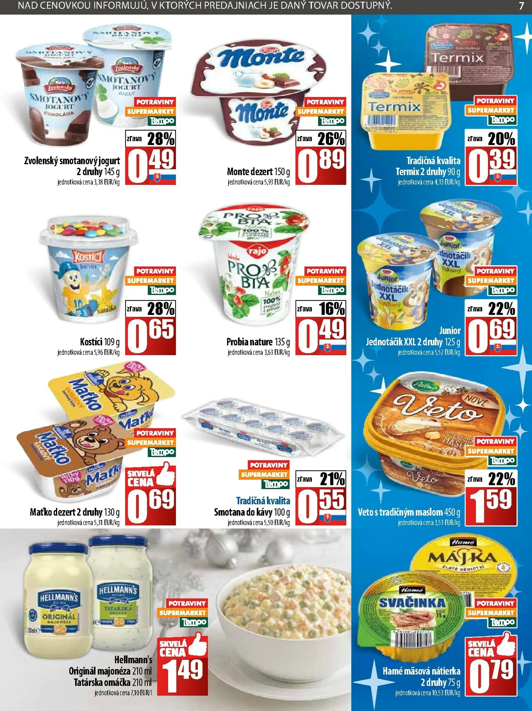 Page 7 of Aktuálny coop-jednota leták platný od štvrtka 27.11 do 03.12
