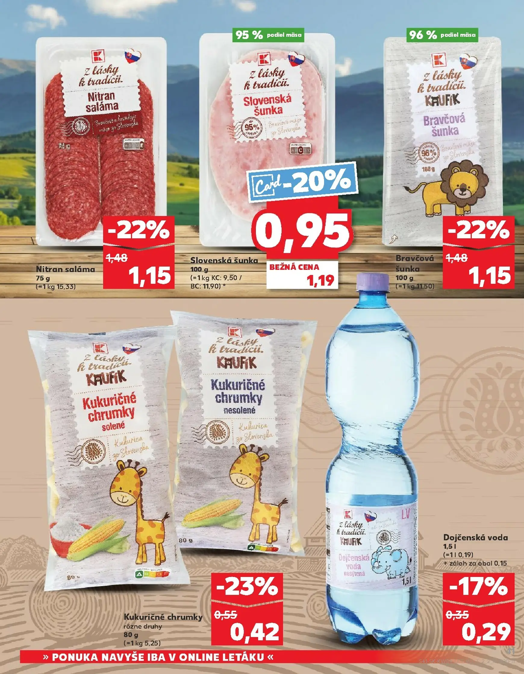 Page 41 of Aktuálny kaufland leták platný od štvrtka 22.01 do 28.01