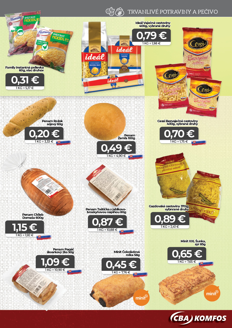 Page 9 of Aktuálny cba leták platný od piatka 23.01 do 03.02