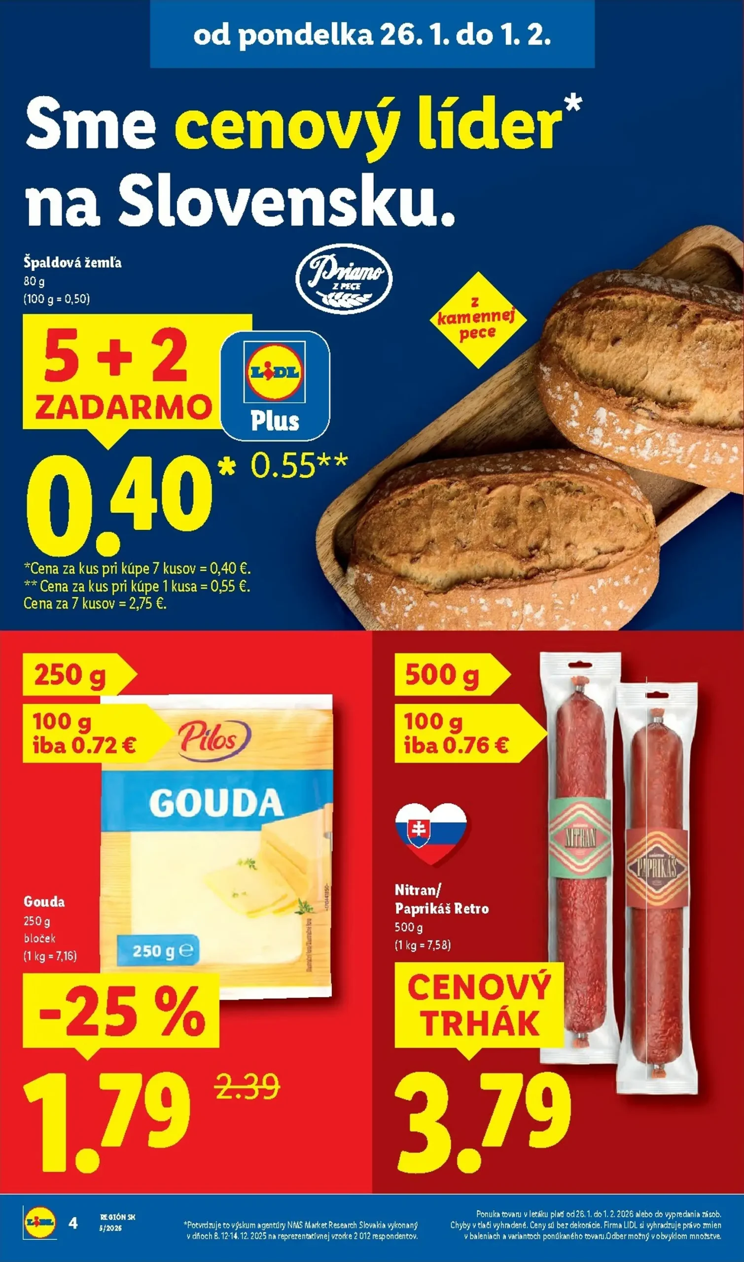 Page 4 of Aktuálny lidl leták platný od pondelka 26.01 do 01.02