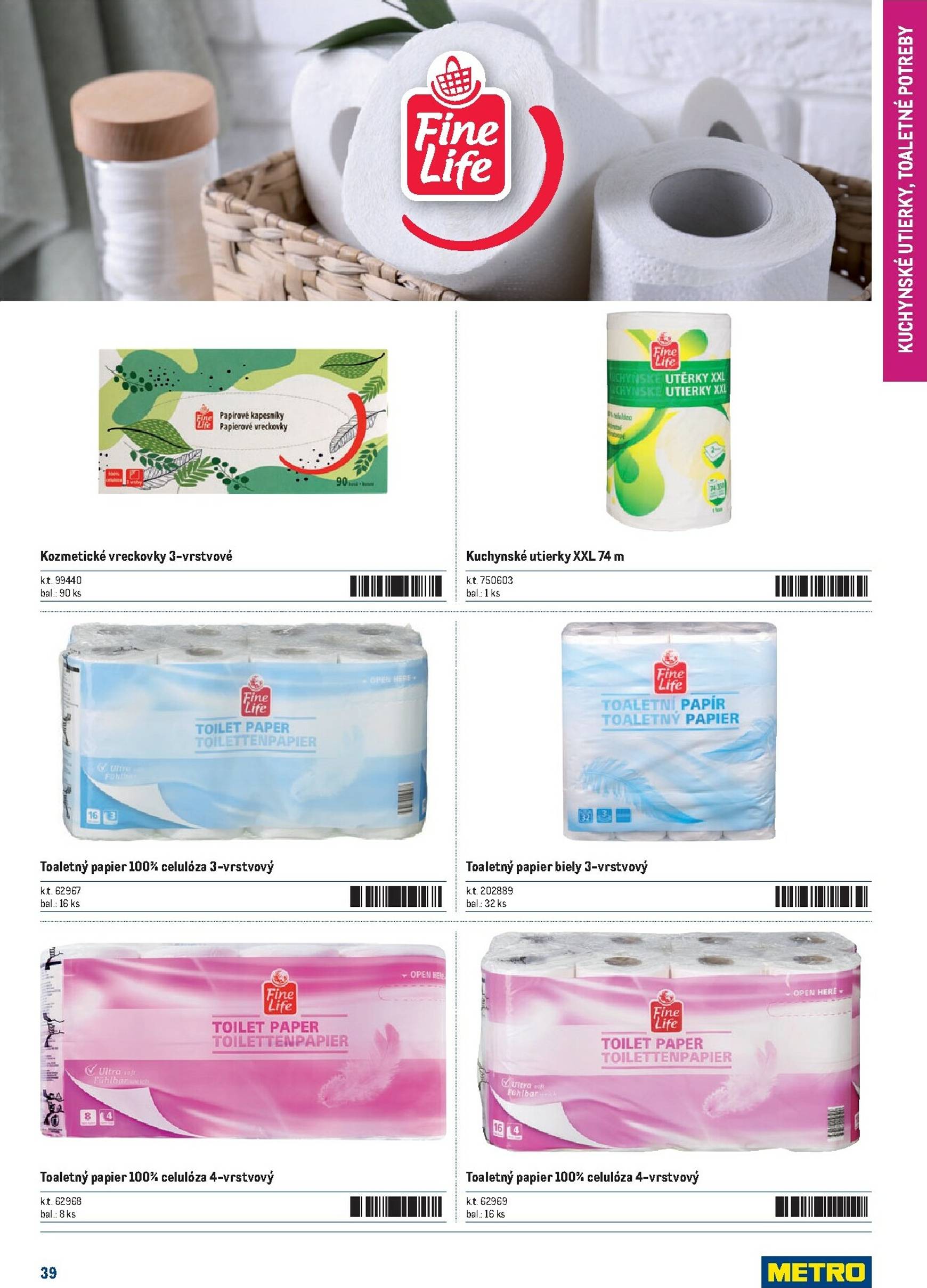 Page 40 of Aktuálny metro leták platný od soboty 21.11 do 21.11