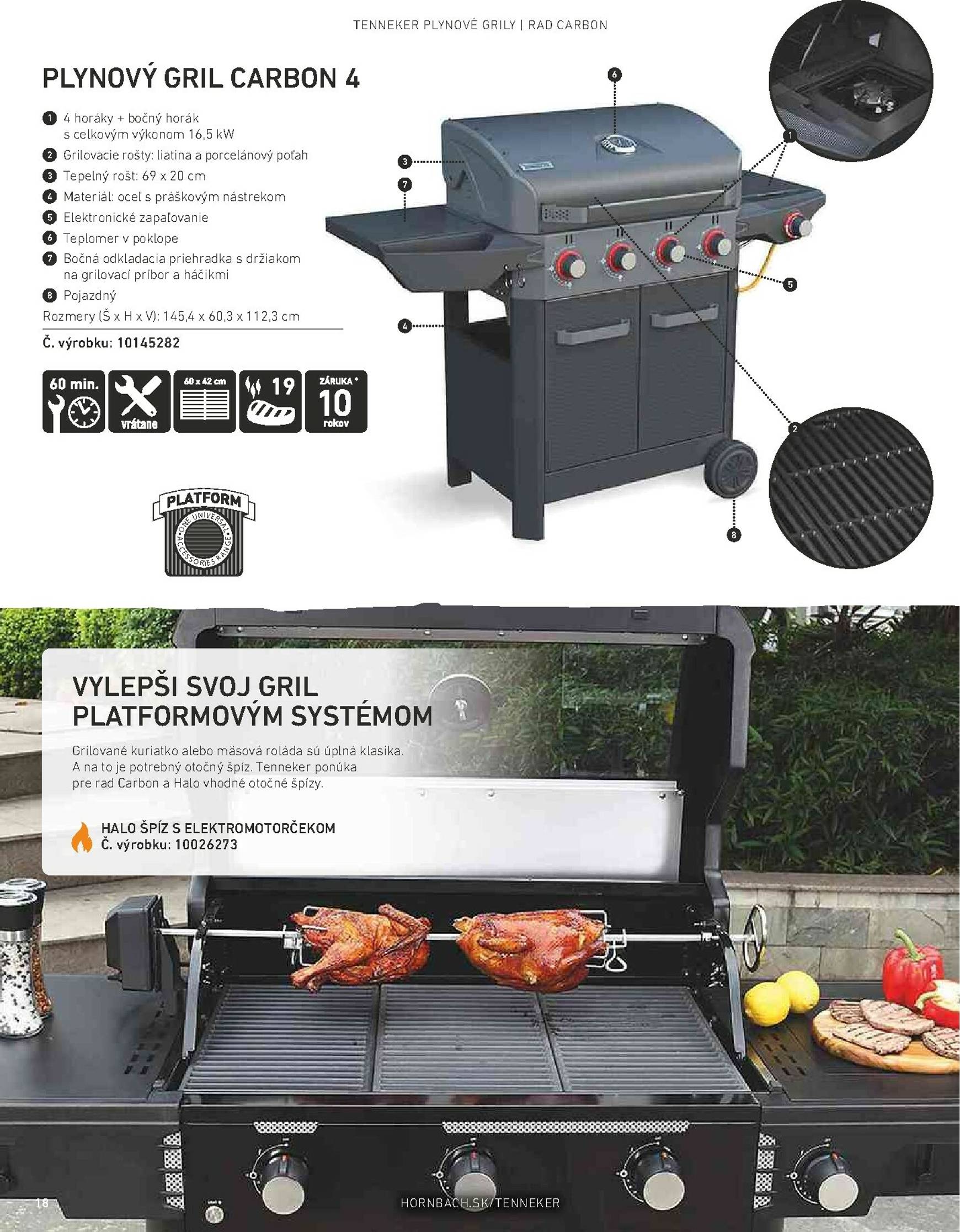 Page 18 of Aktuálny hornbach leták platný od nedele 01.11 do 31.08