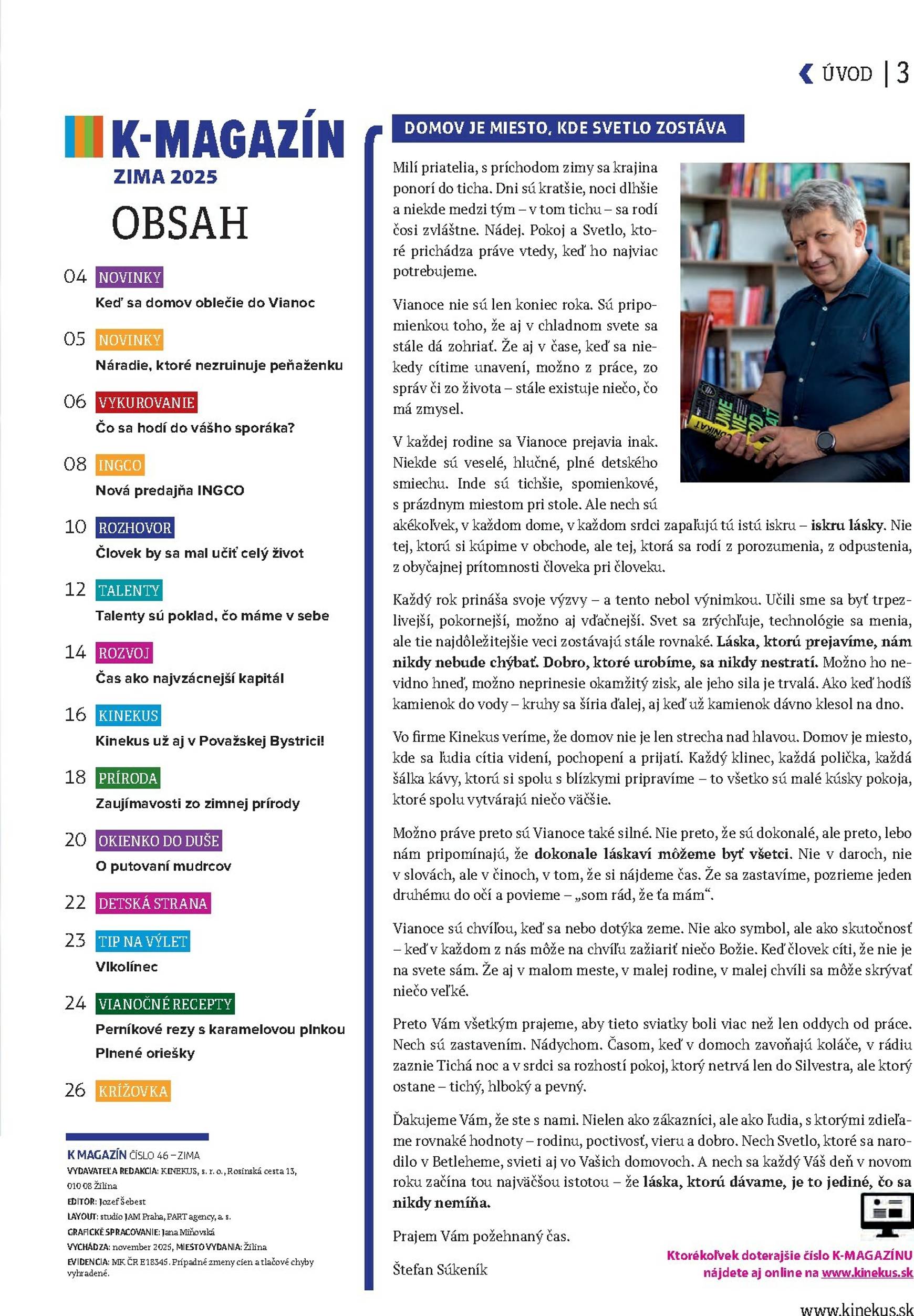 Page 3 of Aktuálny kinekus leták platný od utorka 01.12 do 21.03