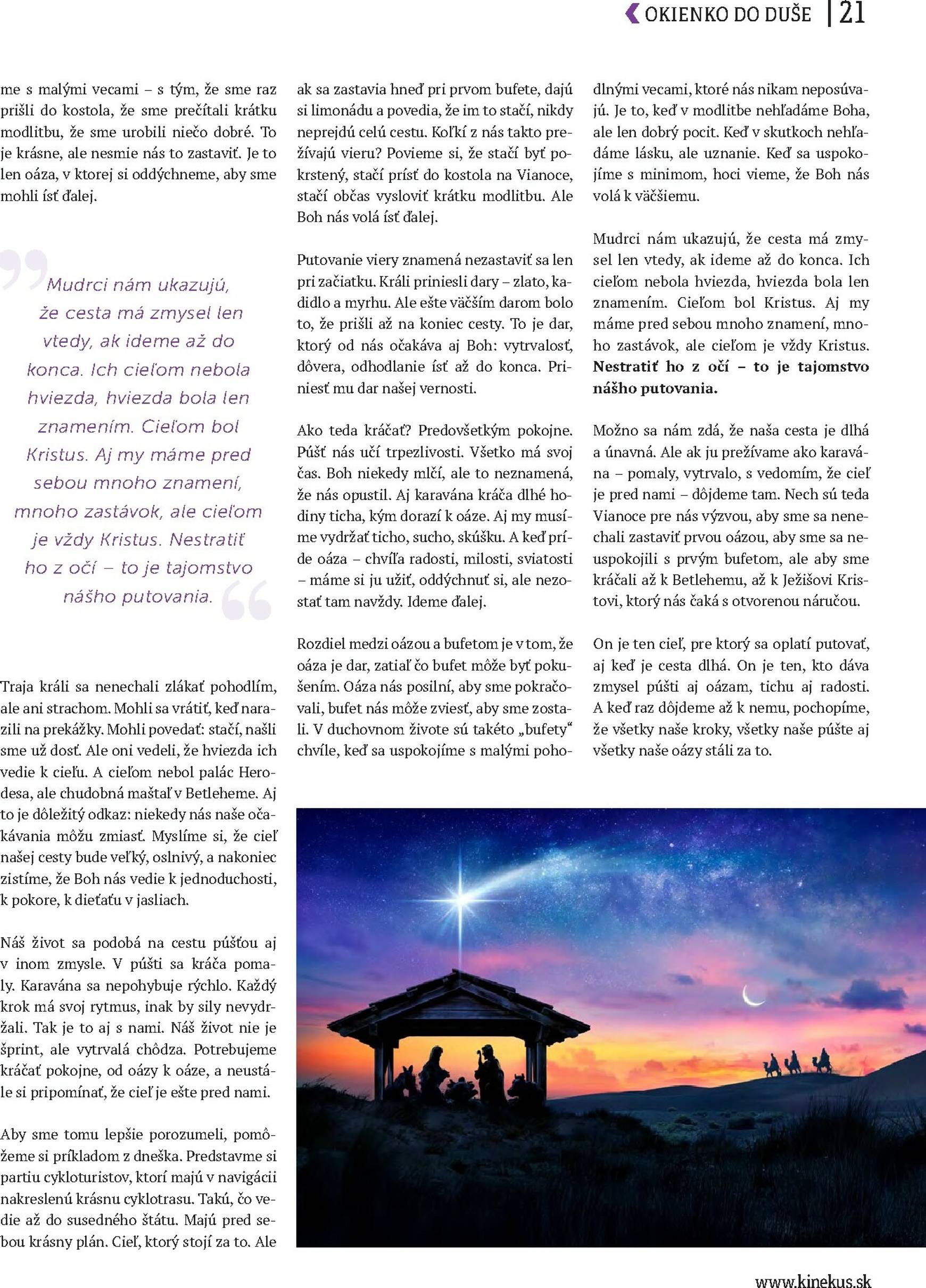 Page 21 of Aktuálny kinekus leták platný od utorka 01.12 do 21.03