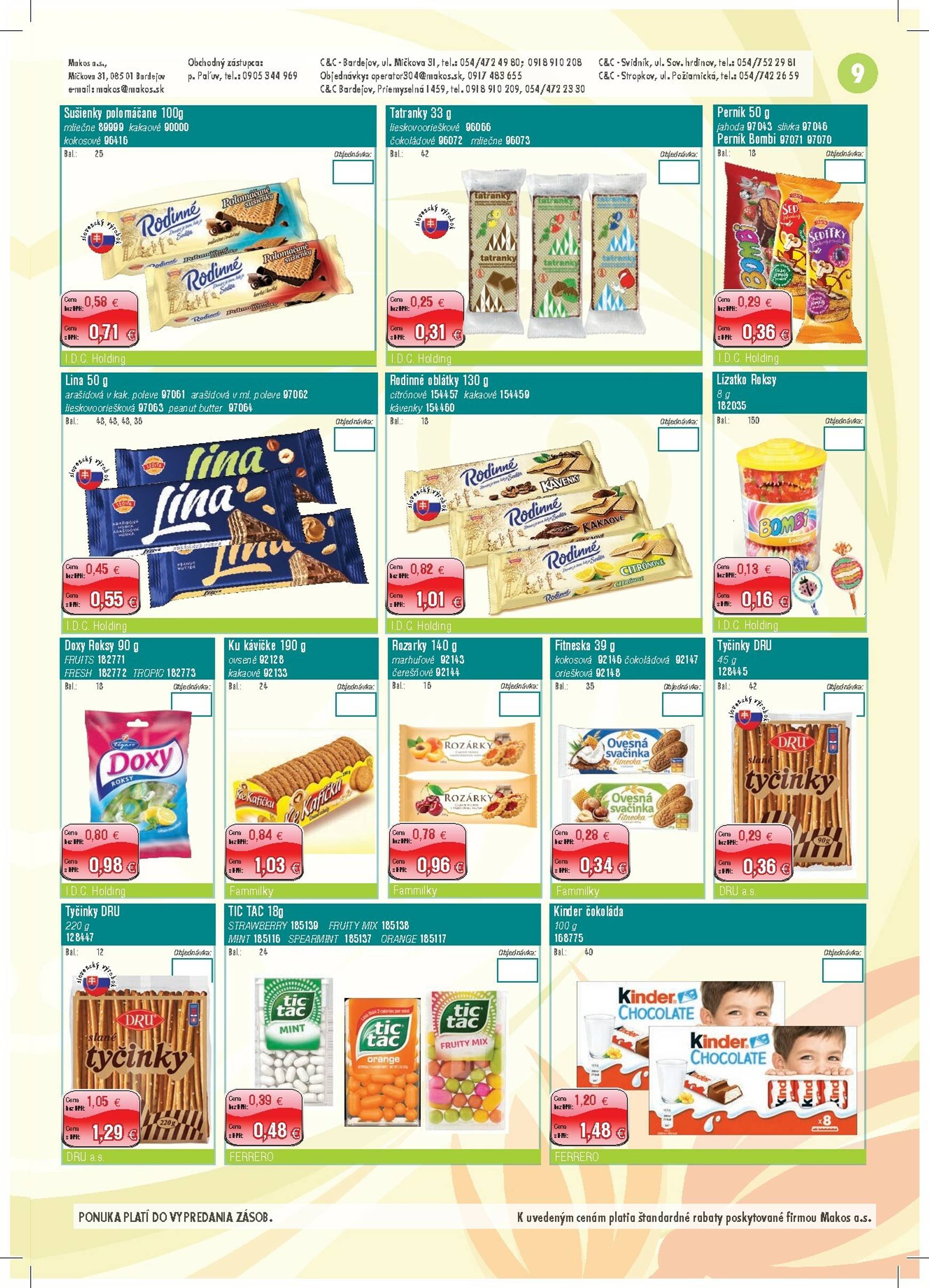 Page 9 of Aktuálny makos leták platný od štvrtka 01.01 do 01.03
