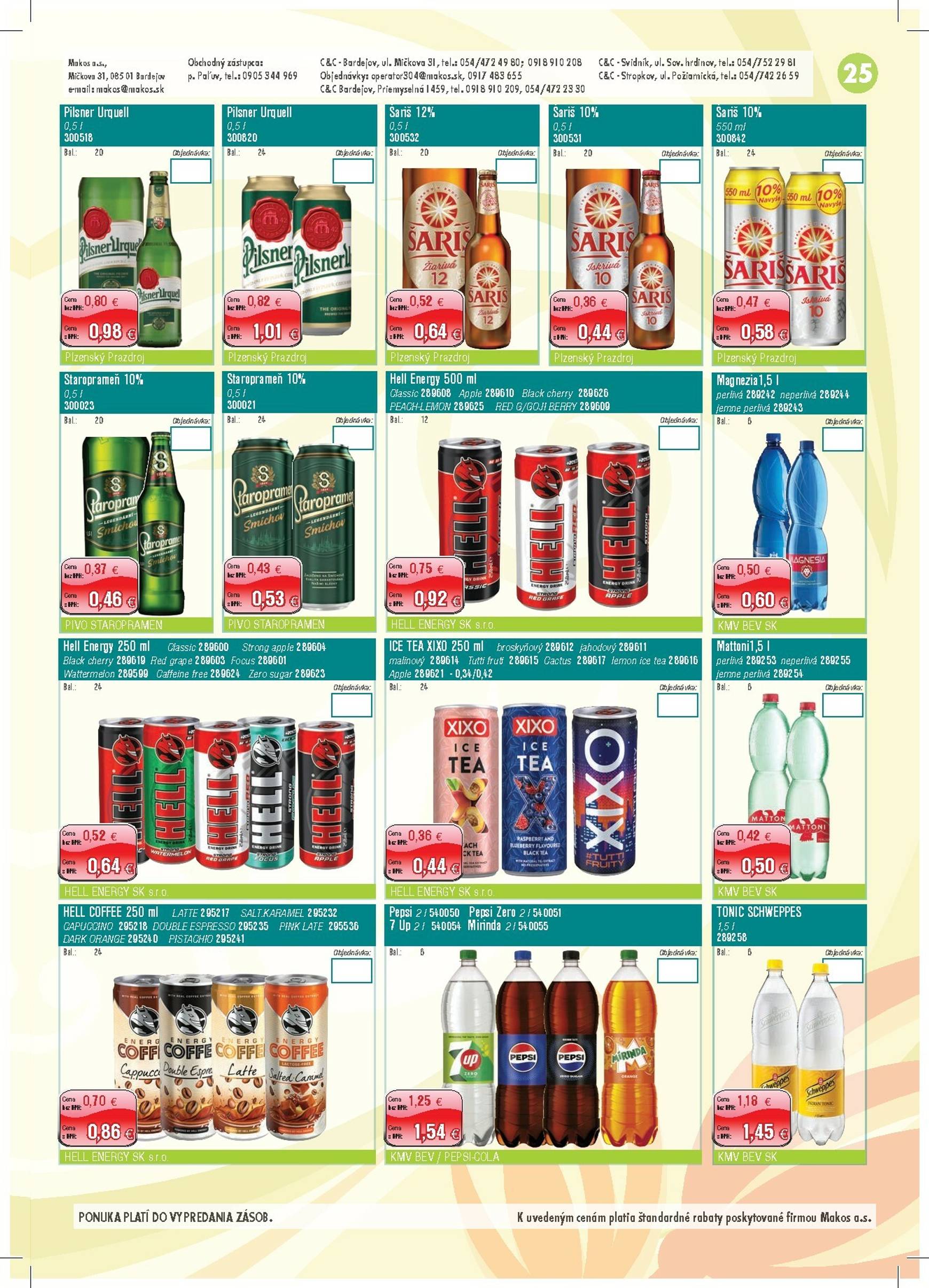 Page 25 of Aktuálny makos leták platný od štvrtka 01.01 do 01.03